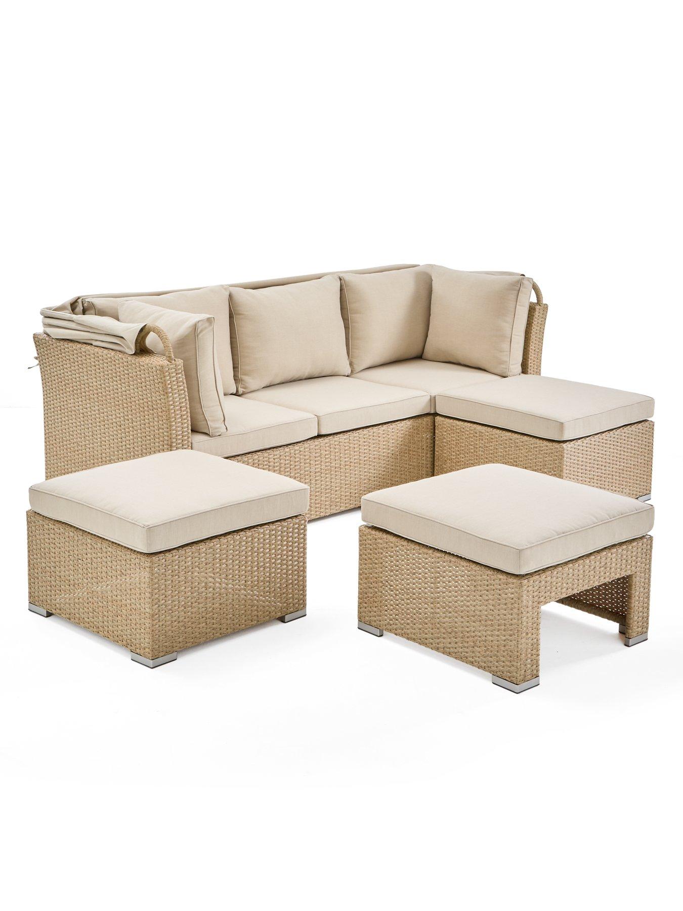  image of the-very-collection-cayman-sunbed-set-with-canopy