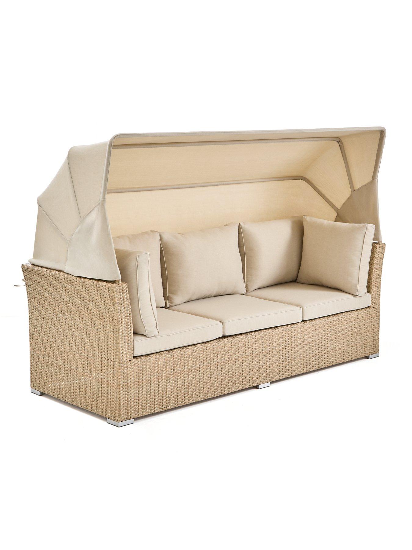  image of the-very-collection-cayman-sunbed-set-with-canopy