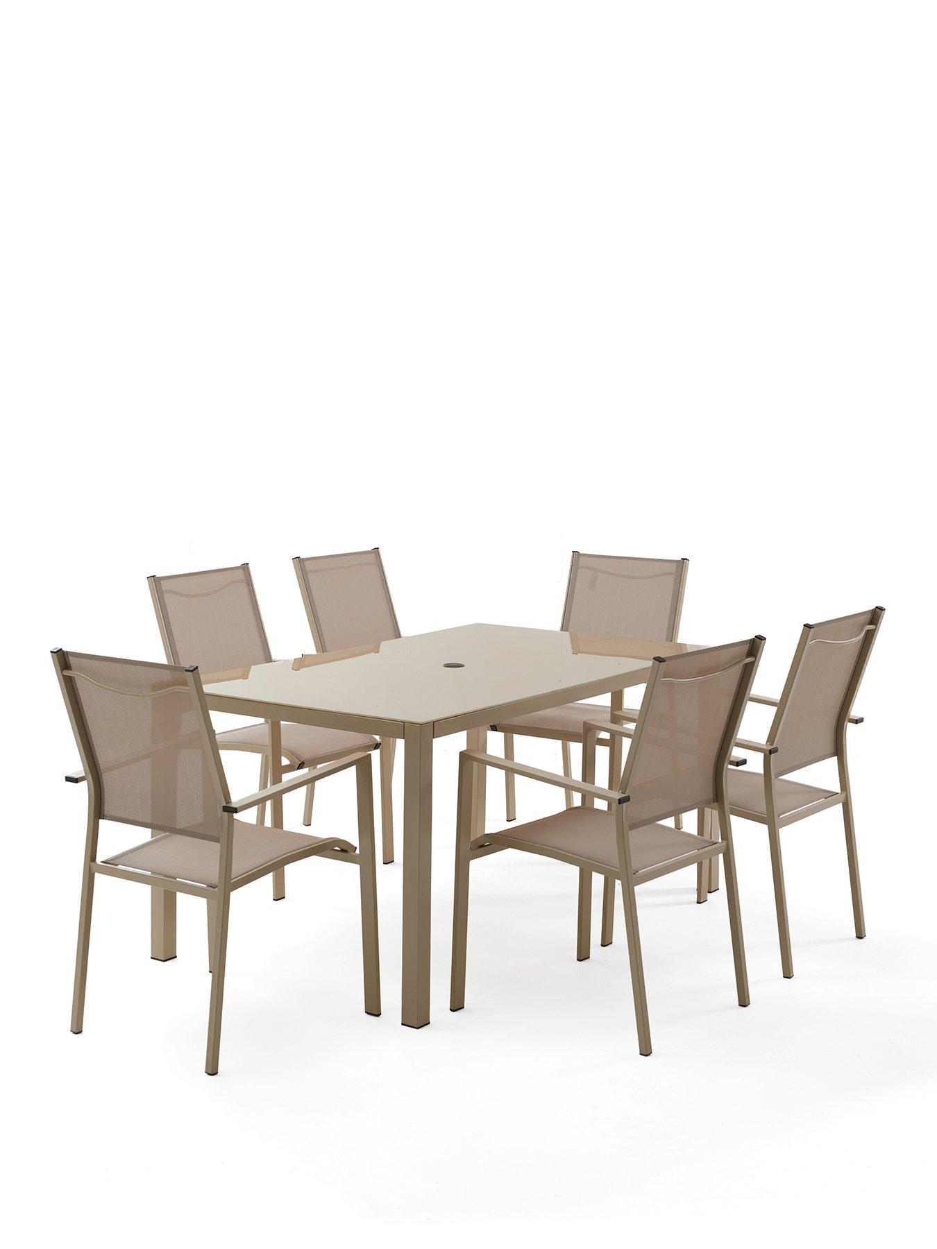 stillFront image of the-very-collection-palermo-textilene-6-seaternbspdining-set
