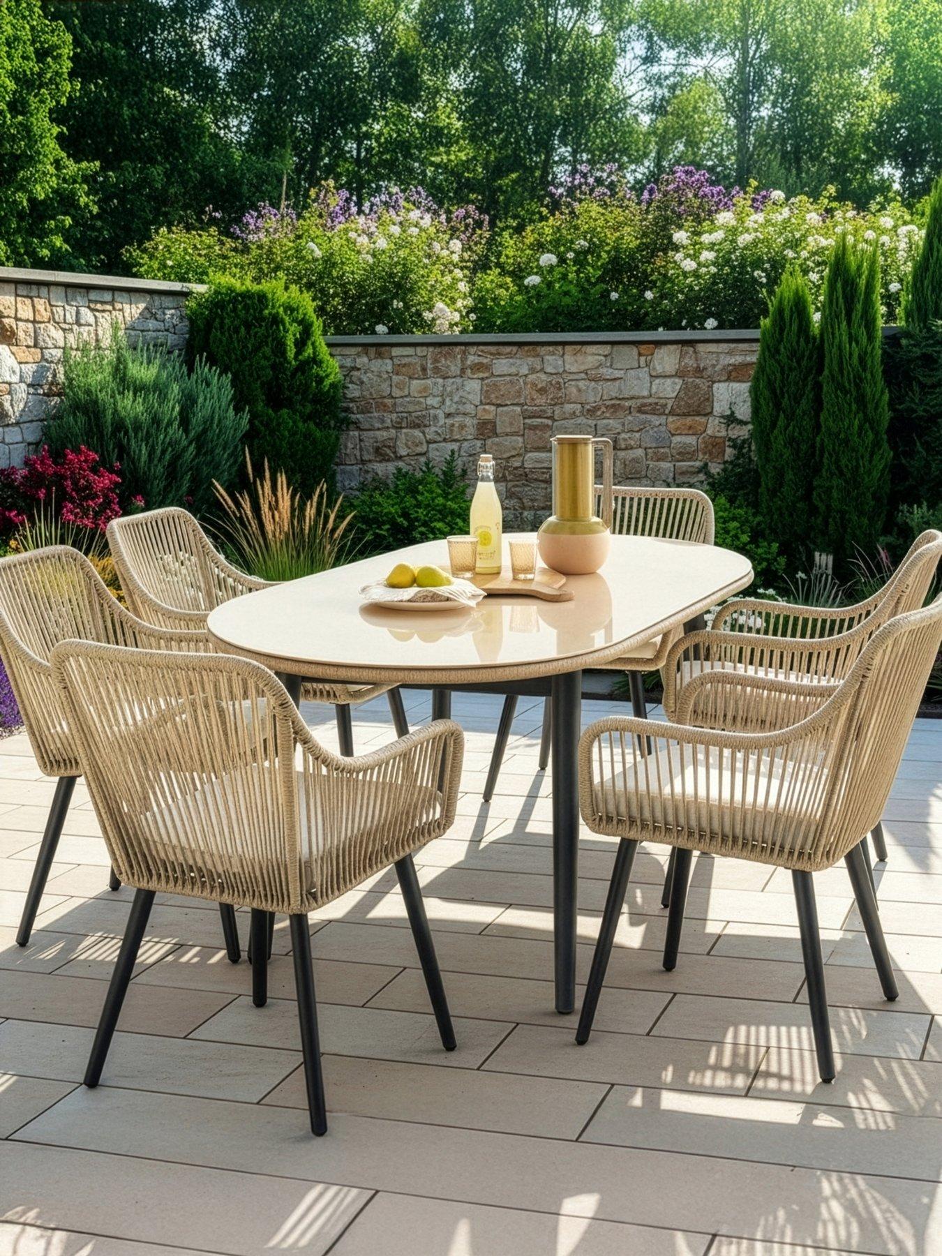 The Very Collection Greneda 6 Seater Dining Set