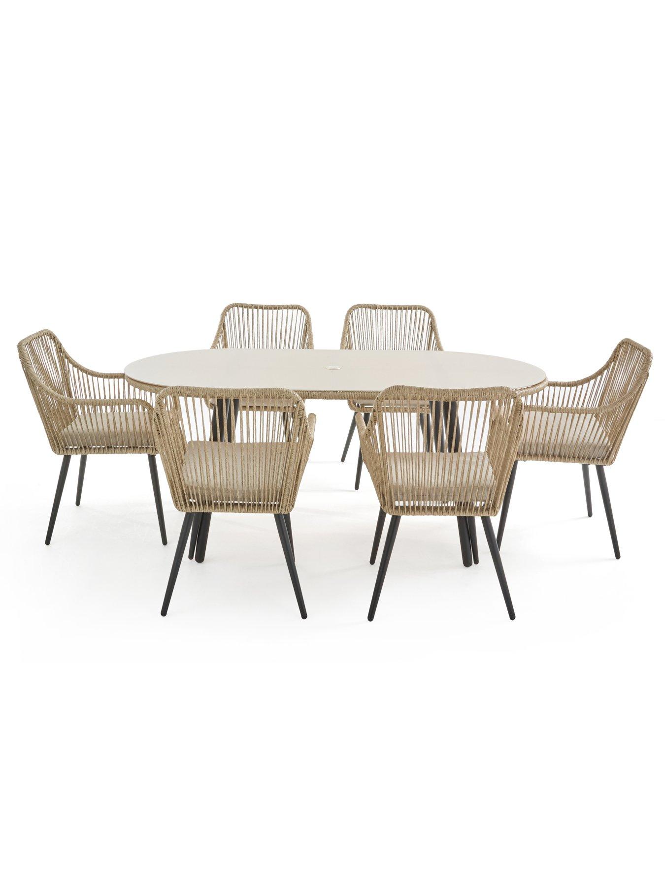 Image 3 of 7 of The Very Collection Greneda 6 Seater Dining Set