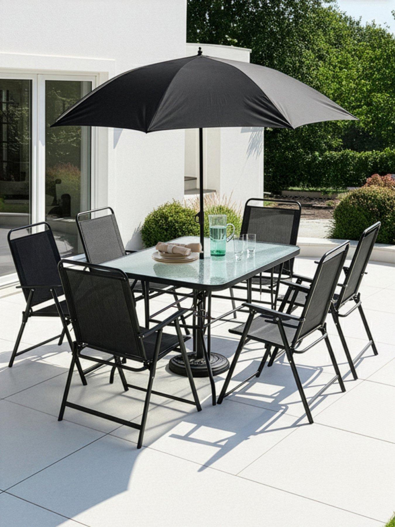 The Very Collection Santa Cruz 8 Piece Dining Set