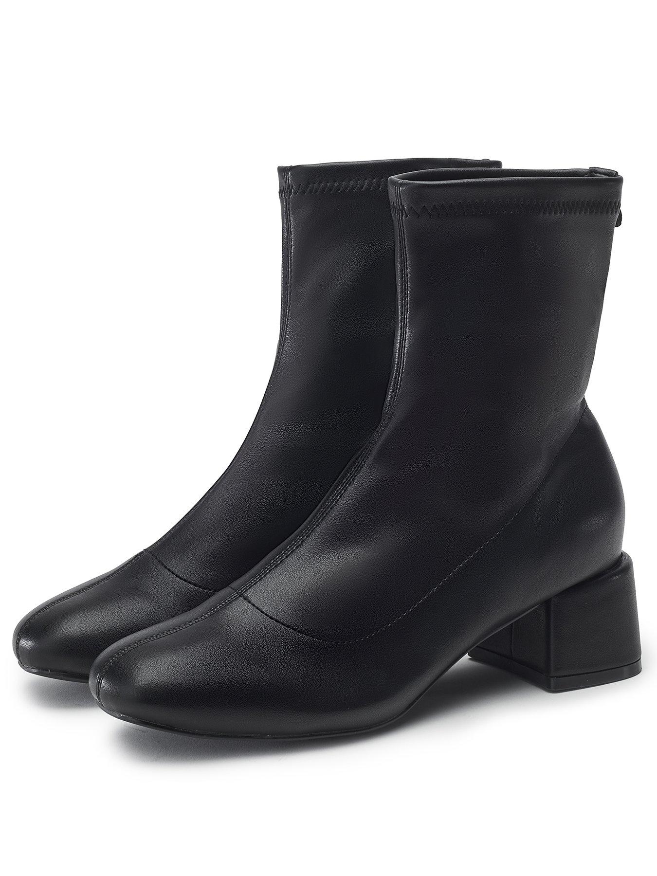 stillFront image of moda-in-pelle-osoku-stretch-pu-ankle-boot-black