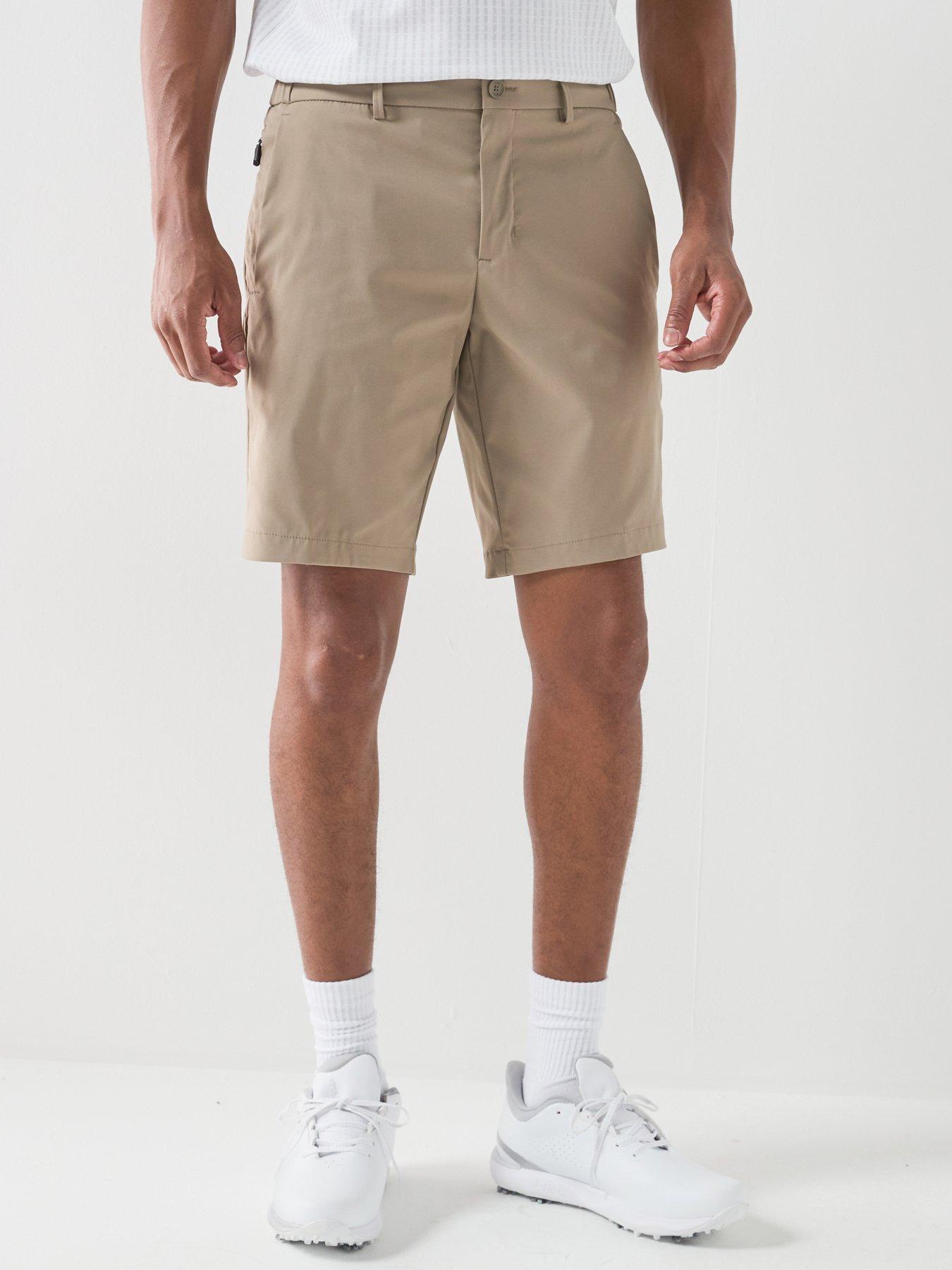 BOSS Mens Golf Phoenix Pro Shorts - Khaki