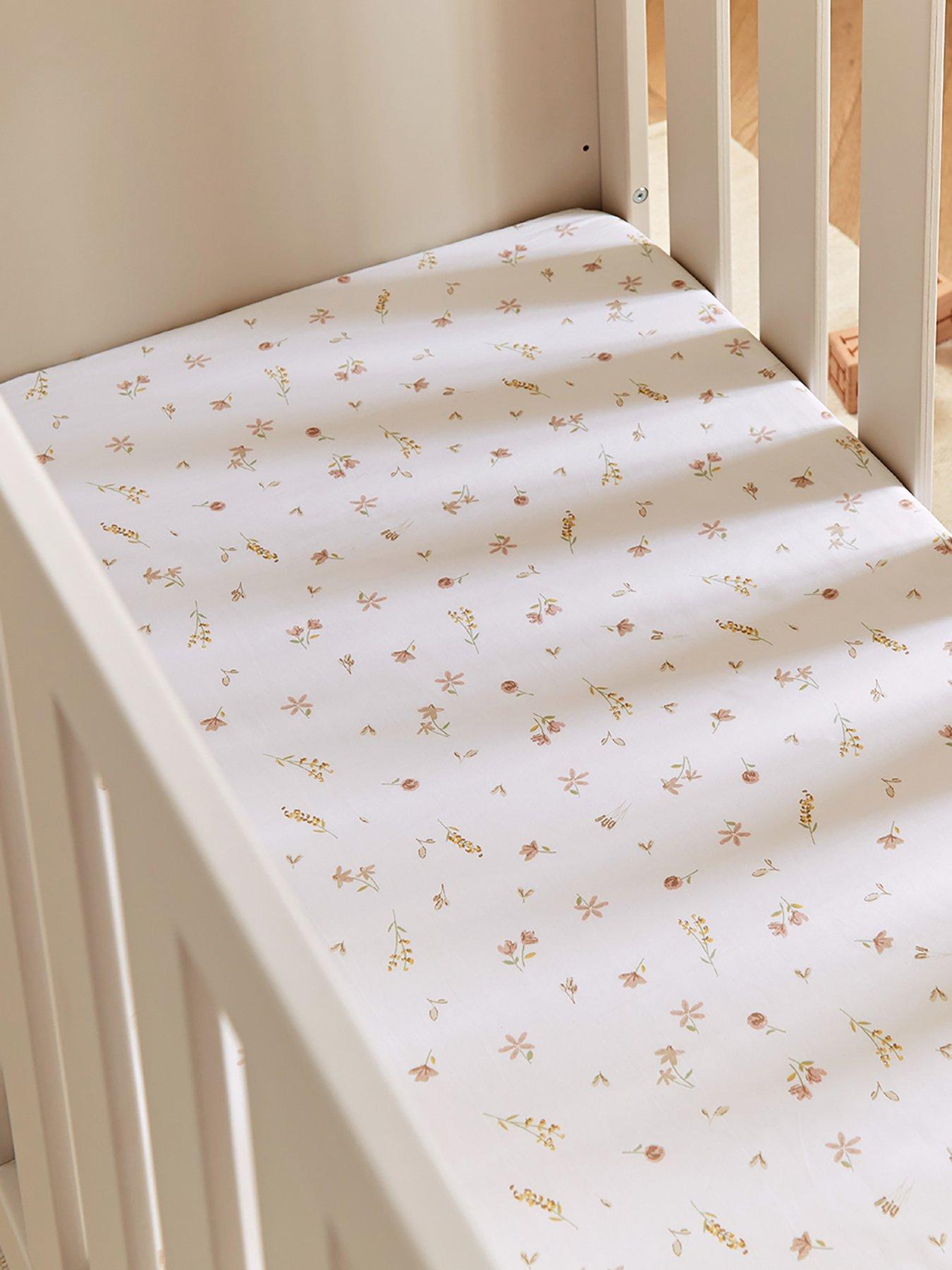 Image 5 of 8 of CuddleCo 4pc Cot Bed Bedding Set - Cashmere Meadow