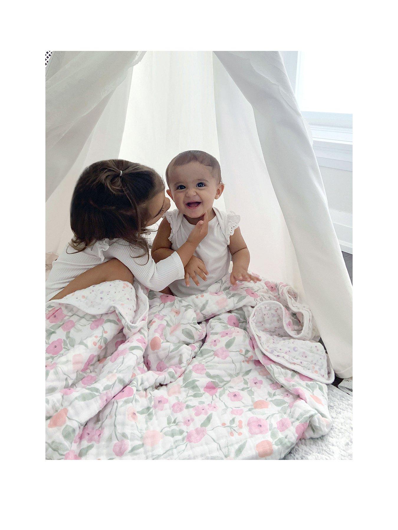 Image 2 of 5 of aden + anais Ma Fleur - Blanket Cotton Muslin