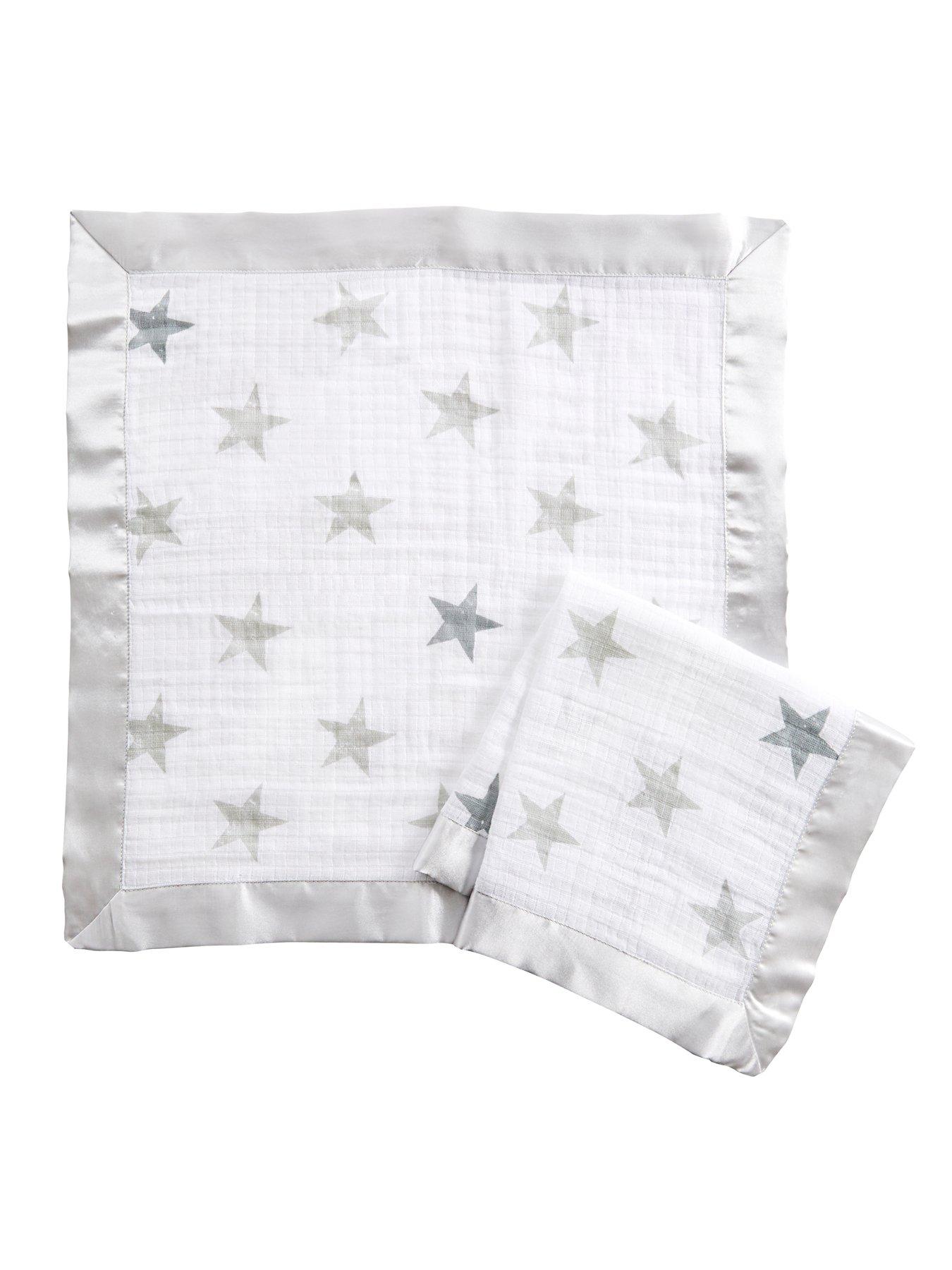 Image 2 of 2 of aden + anais Essentials 2-Pack Cotton Muslin Security Blankets - Dusty