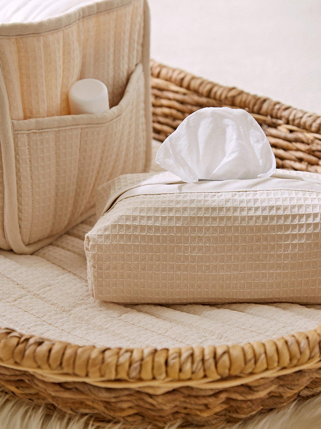 Image 3 of 8 of CuddleCo Changing Set - Cashmere Waffle