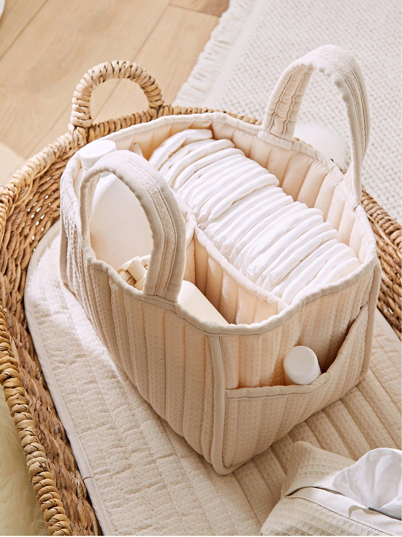 Image 4 of 8 of CuddleCo Changing Set - Cashmere Waffle
