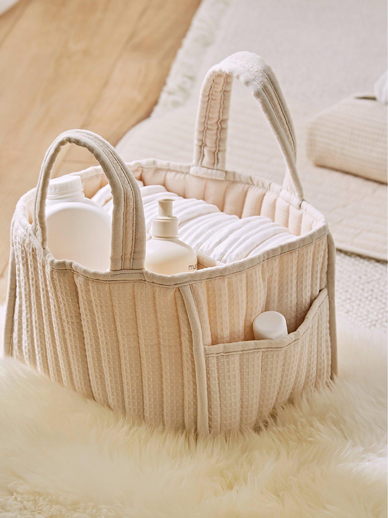 Image 5 of 8 of CuddleCo Changing Set - Cashmere Waffle