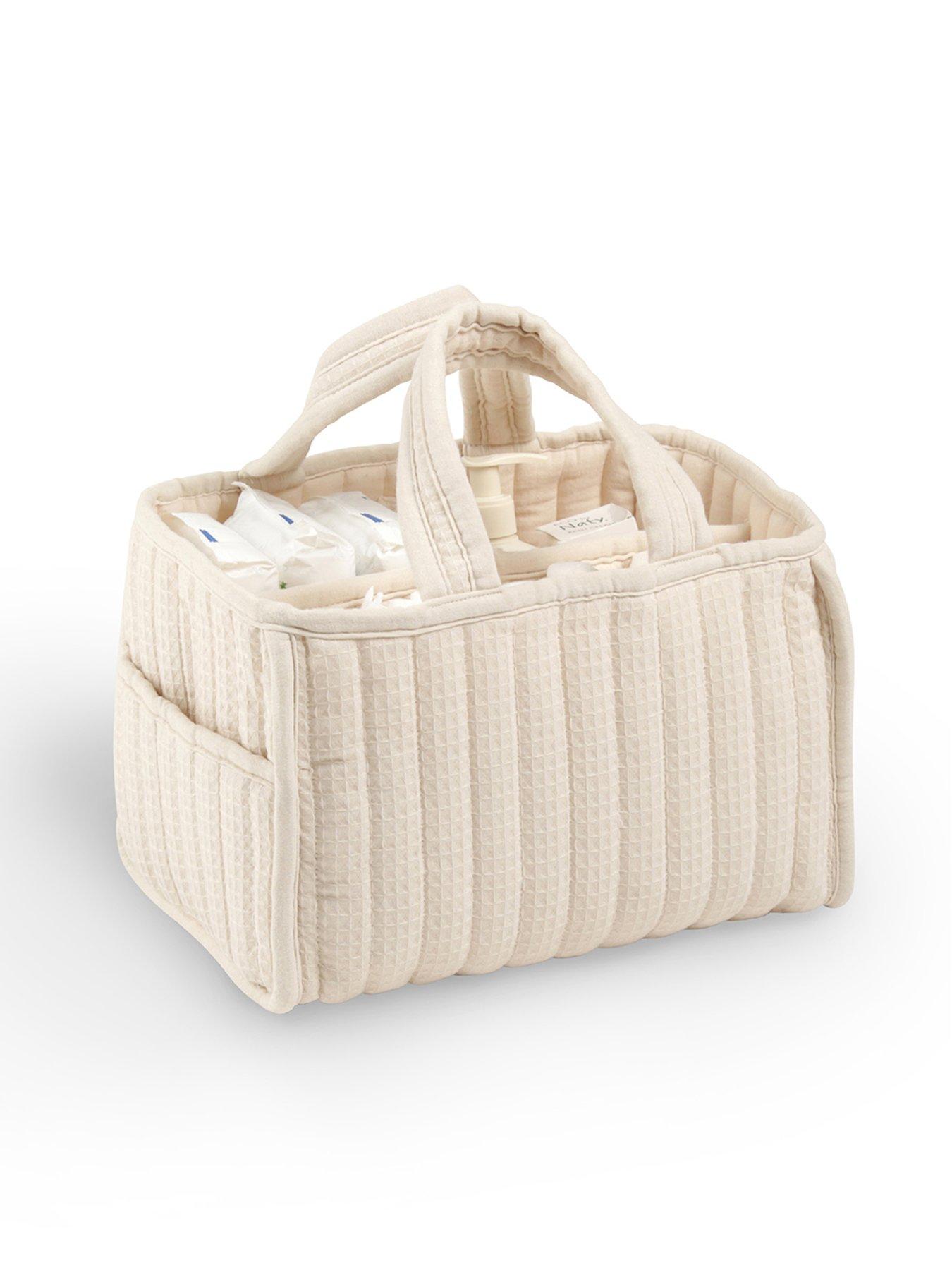 Image 6 of 8 of CuddleCo Changing Set - Cashmere Waffle