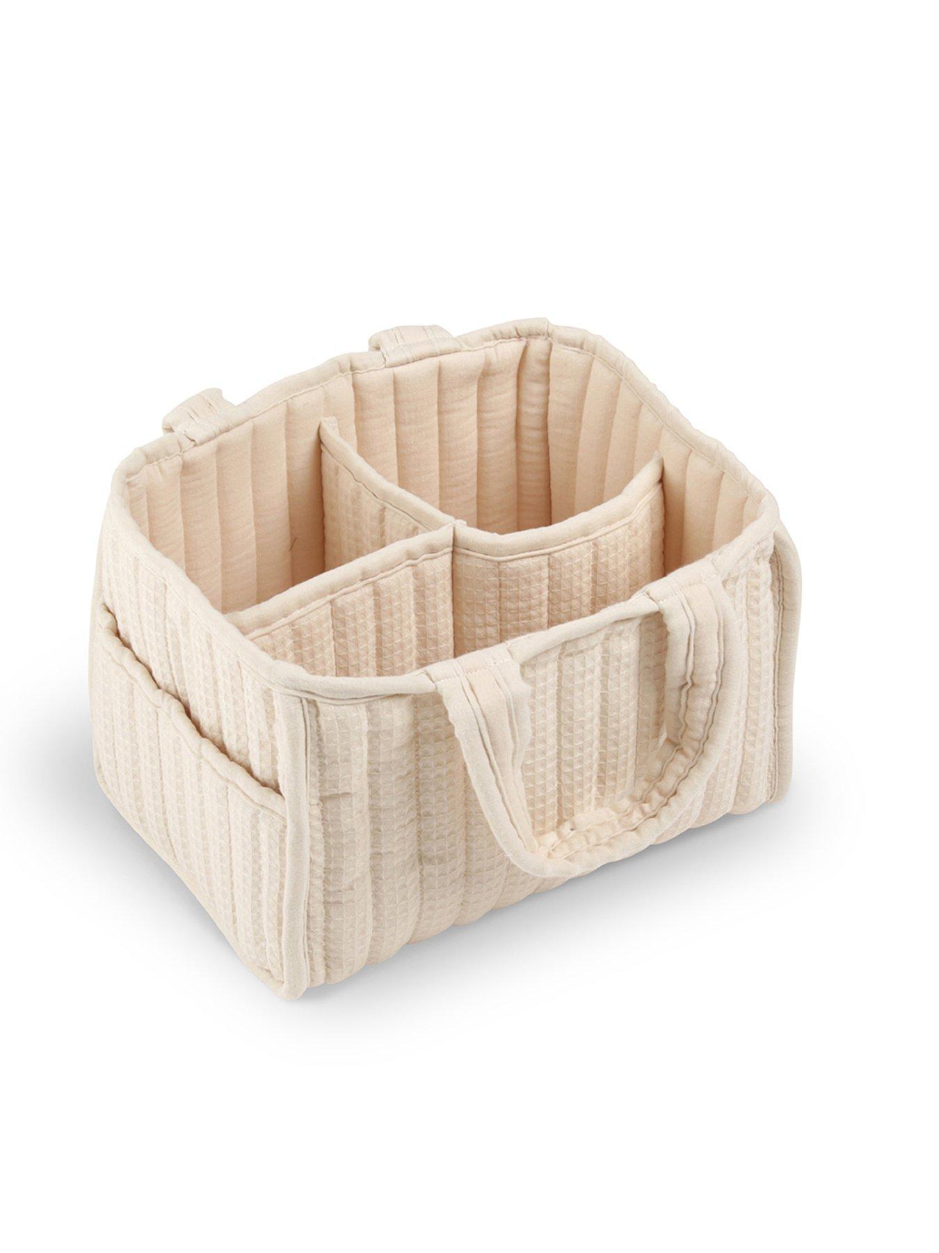 Image 7 of 8 of CuddleCo Changing Set - Cashmere Waffle