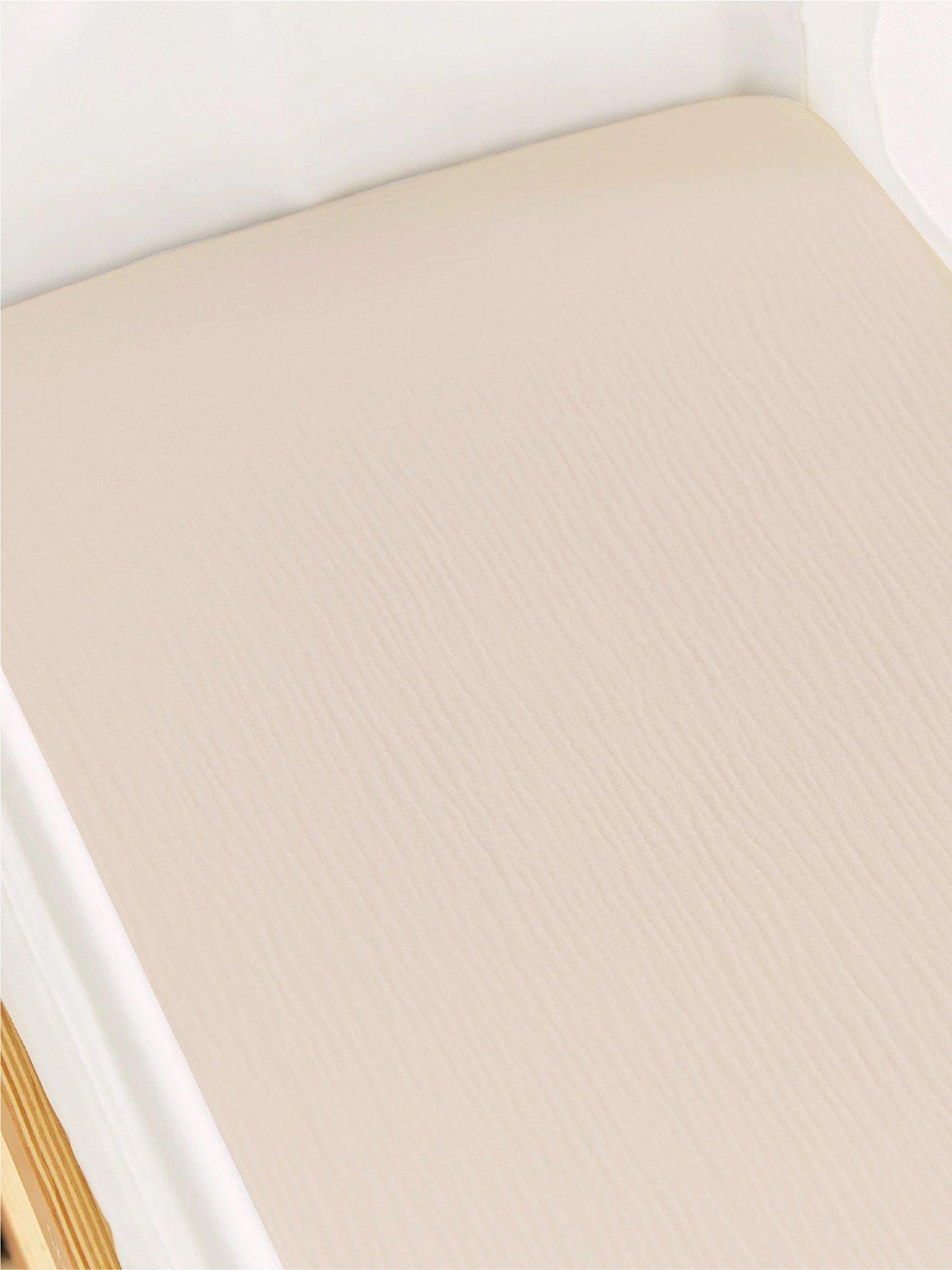 CuddleCo Universal Crib/ Co Sleeper Sheets 2pk - Cashmere Waffle