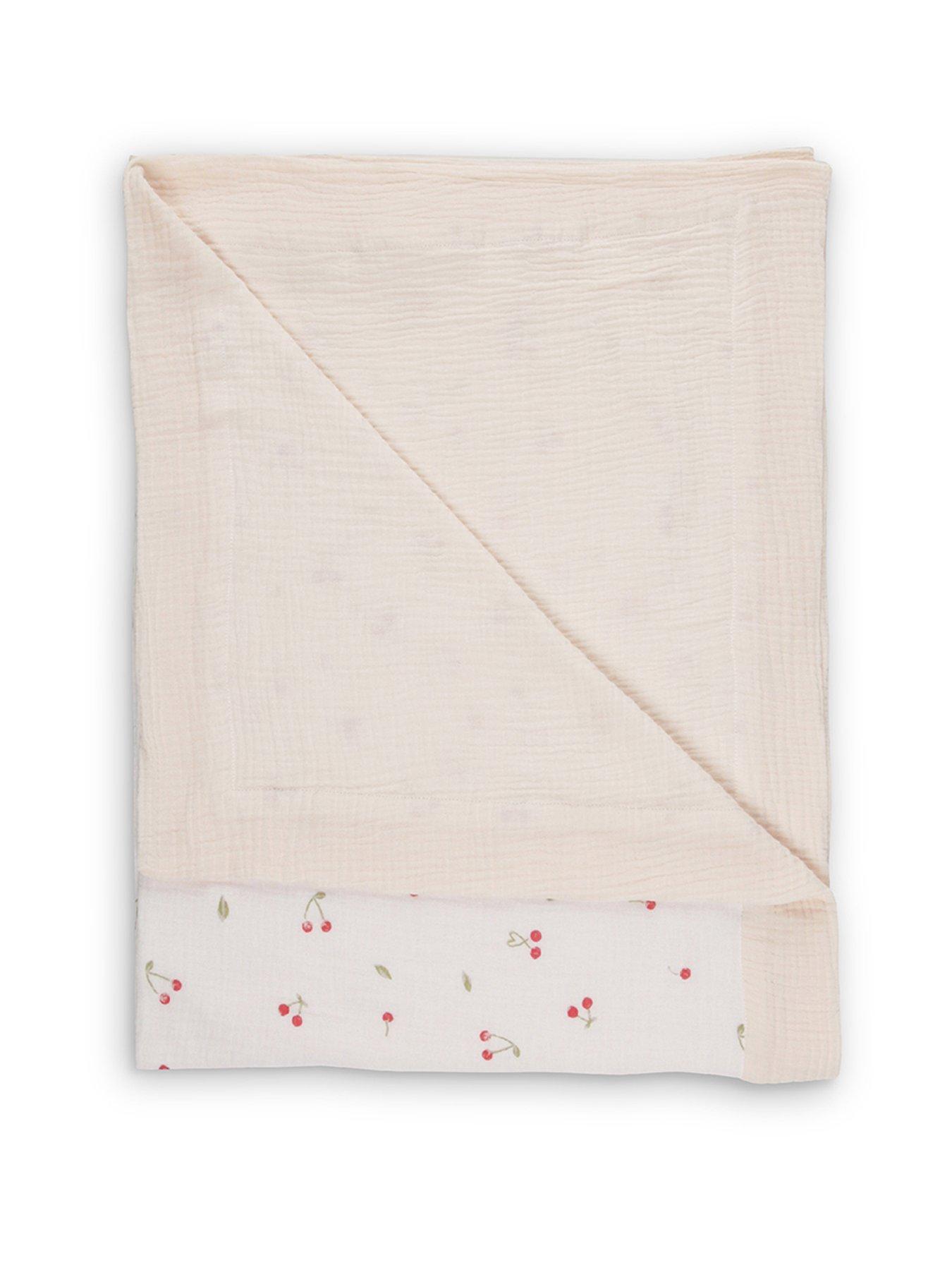 Image 2 of 7 of CuddleCo Comforter blanket - Ditsy Cherry