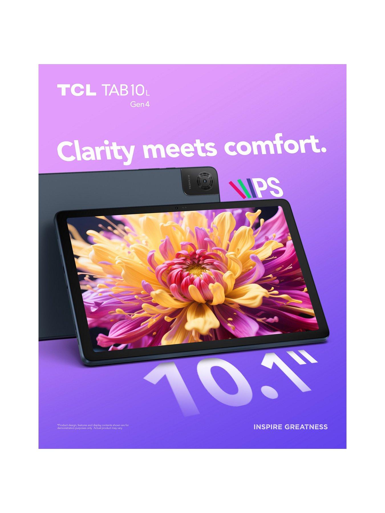 Image 7 of 8 of TCL Tab 10L Gen. 4 Android Tablet WiFi 64GB with Protective Case