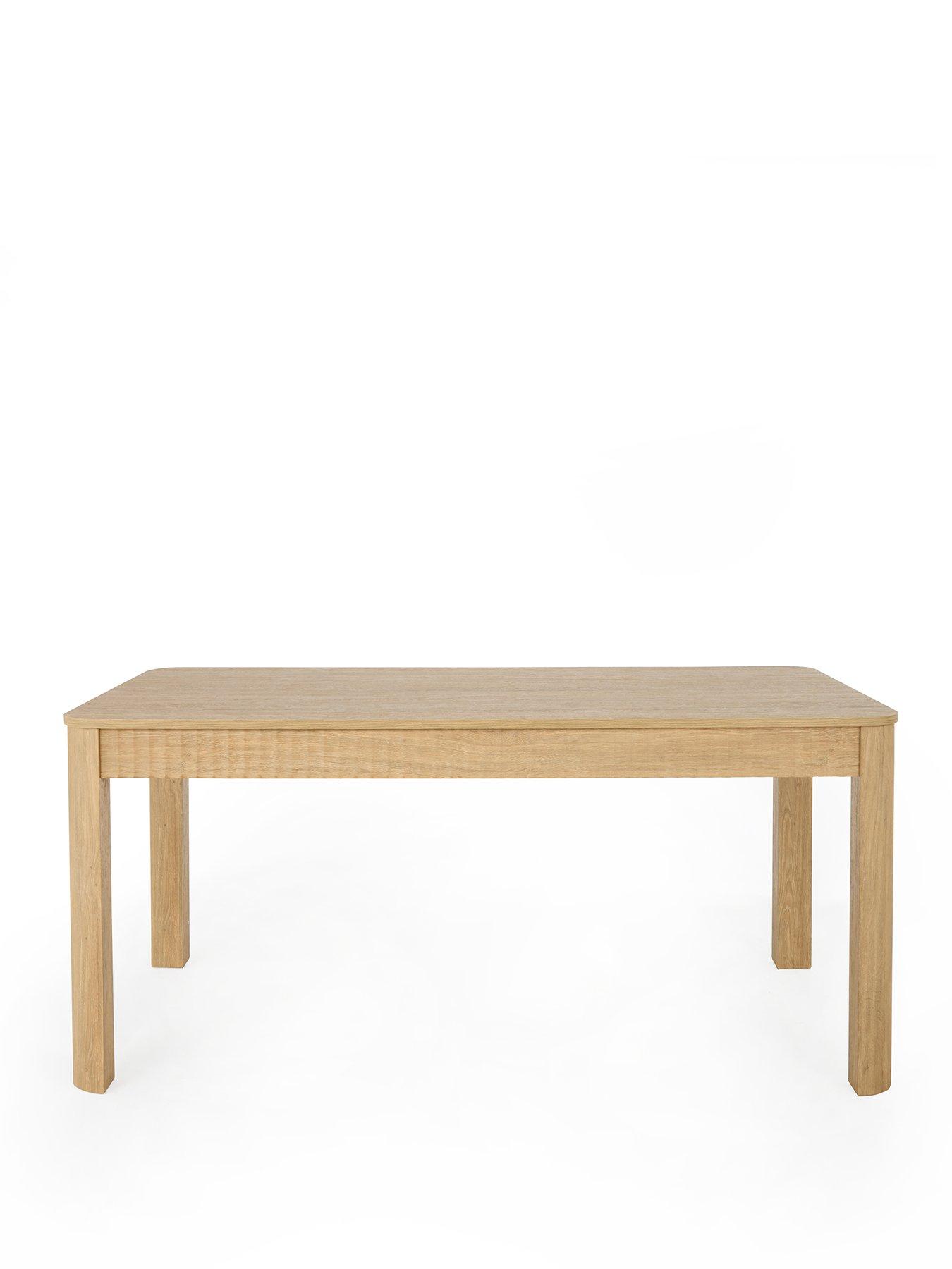 Image 2 of 6 of Michelle Keegan Home Sculpt 160&nbsp;cm Dining Table - Oak - FSC&reg; Certified