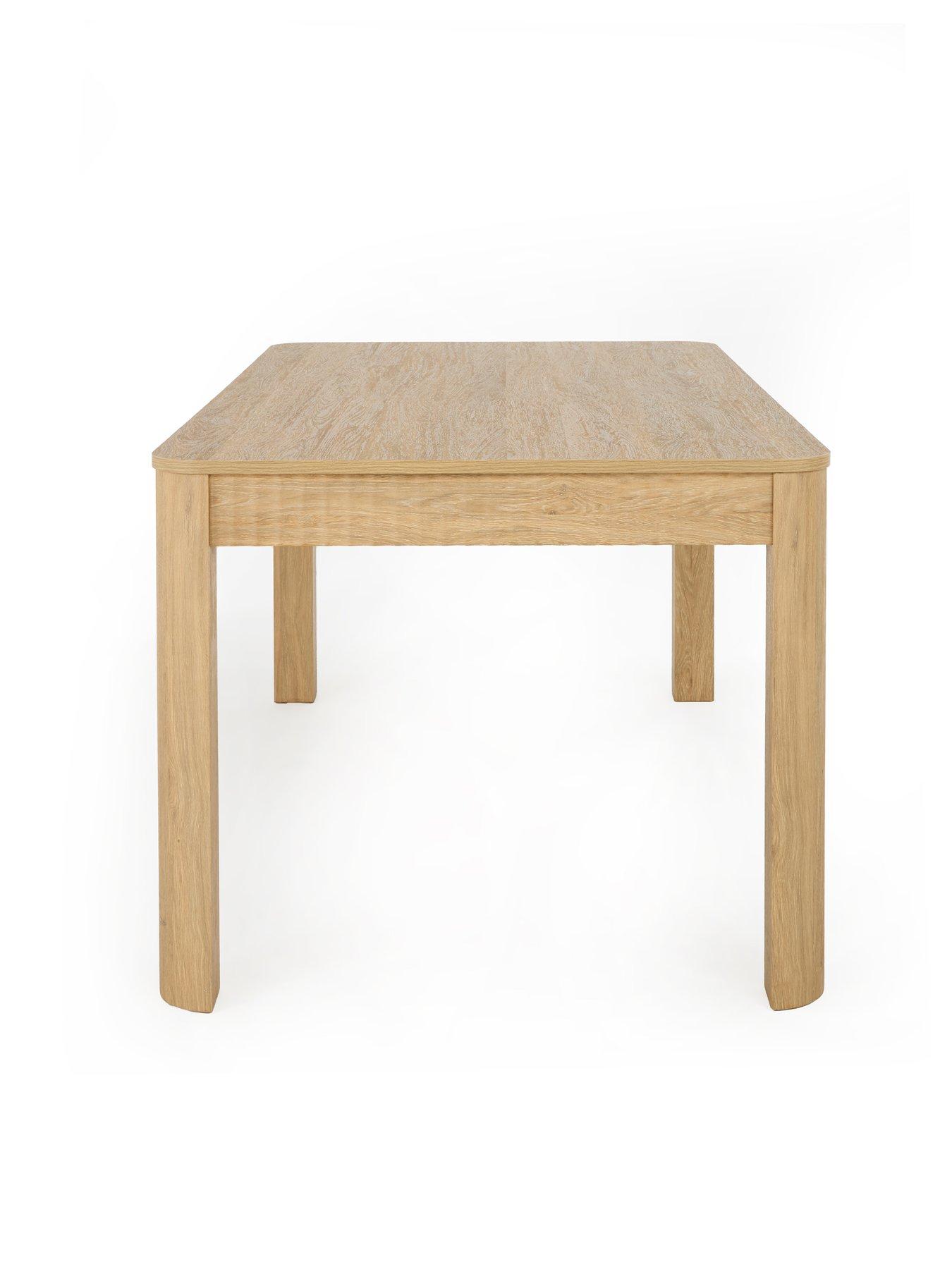 Image 3 of 6 of Michelle Keegan Home Sculpt 160&nbsp;cm Dining Table - Oak - FSC&reg; Certified
