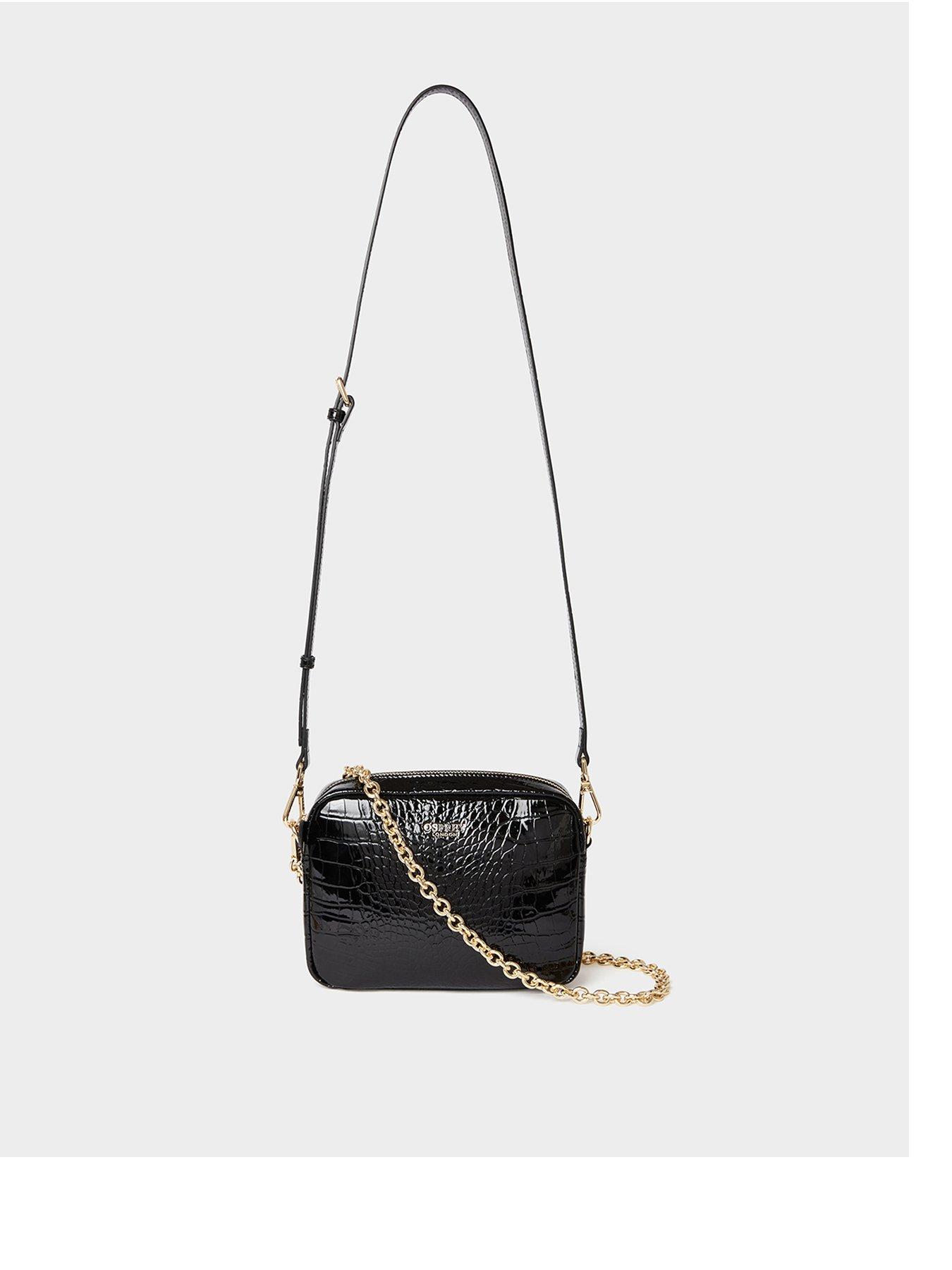 image of osprey-london-the-fulham-faux-leather-crossbody-bag-black
