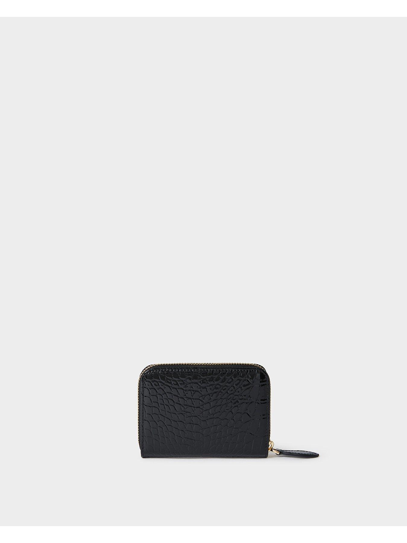 Image 3 of 5 of Osprey London The Fulham Faux Leather Small Zip Around Purse