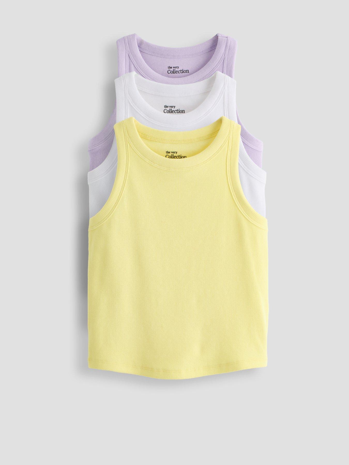  image of the-very-collection-girls-3-pack-vests