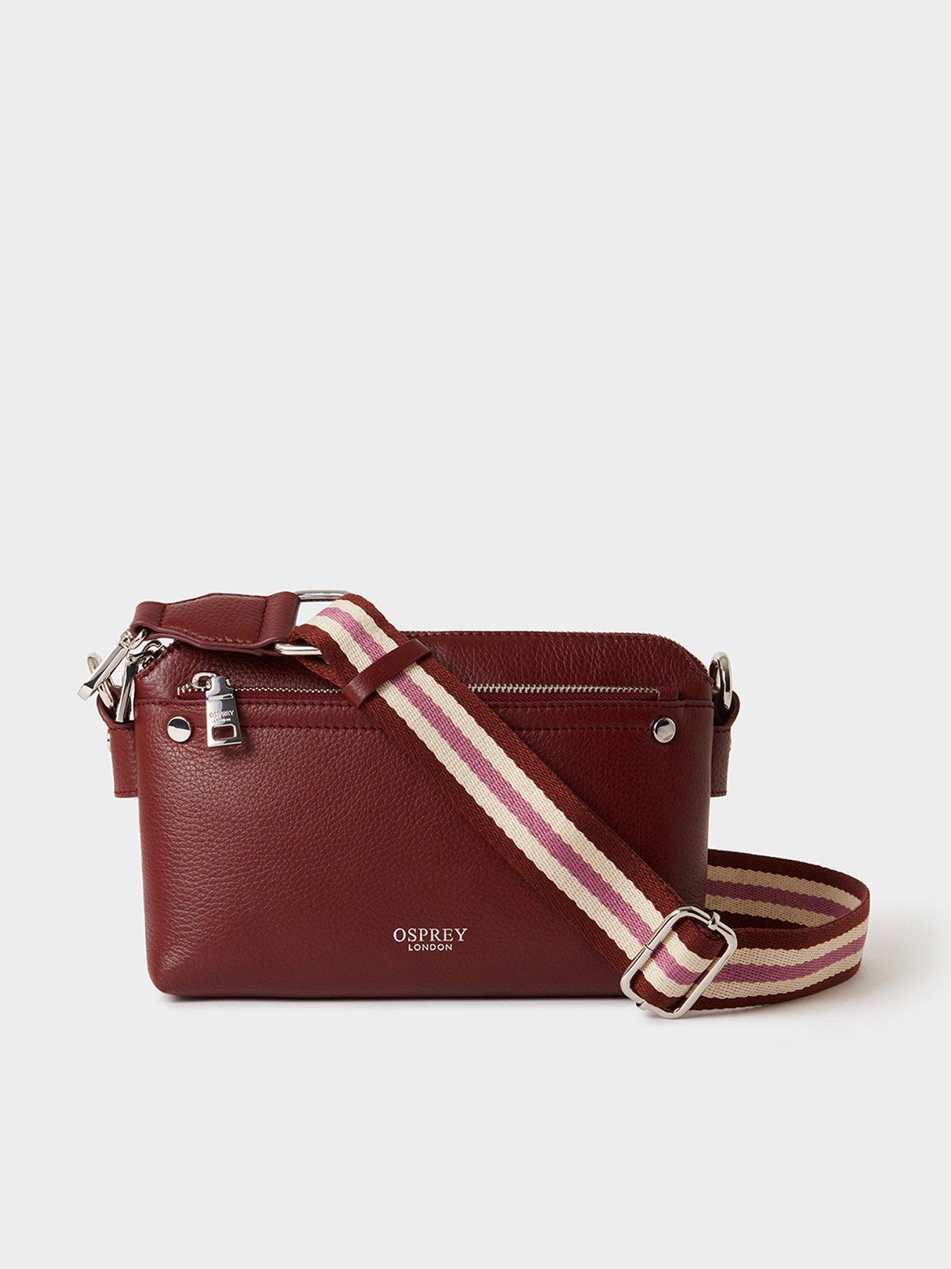 Osprey London The Stella Leather Crossbody Bag