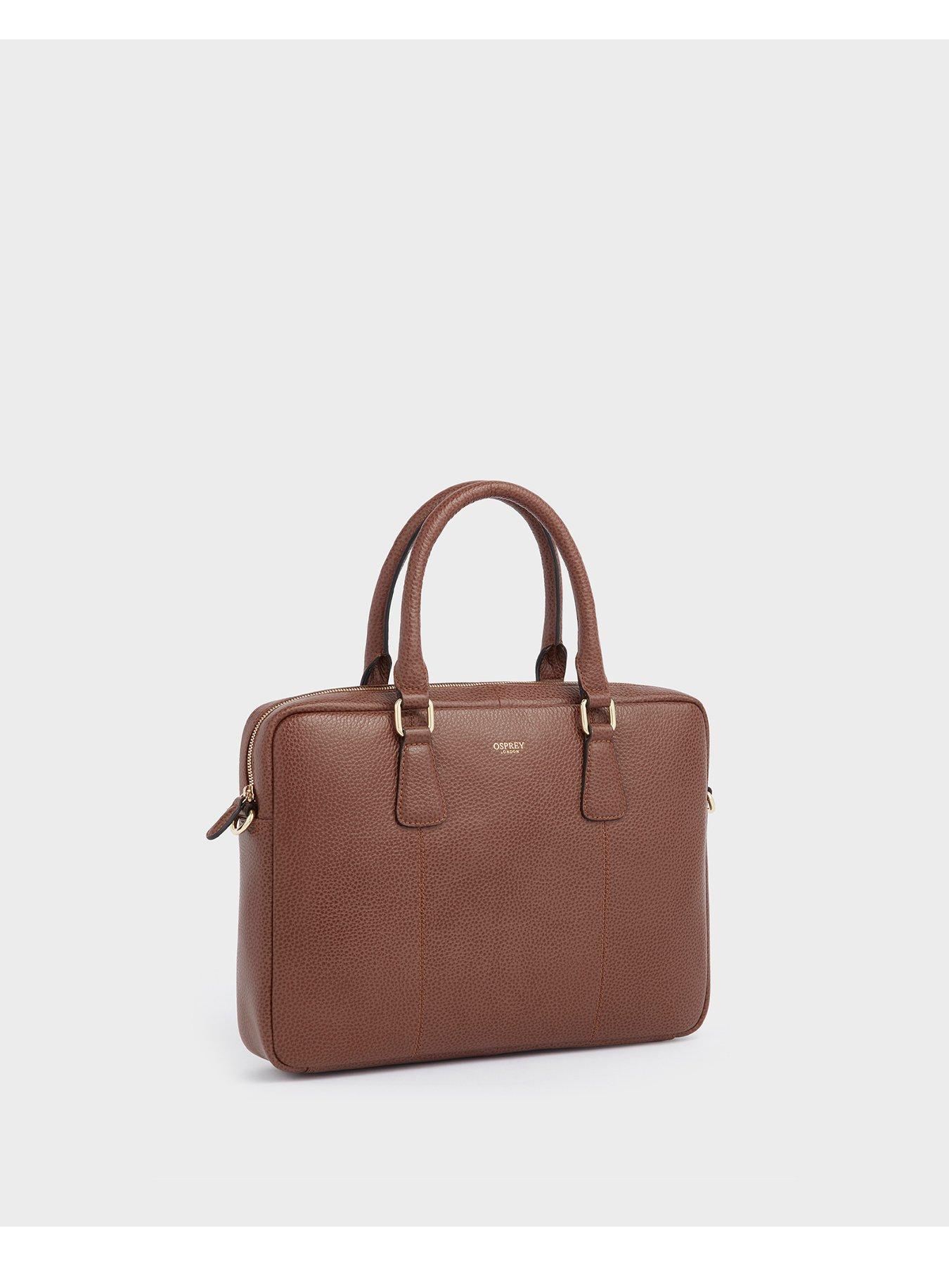 Image 2 of 6 of Osprey London The Adaline Leather Laptop Bag