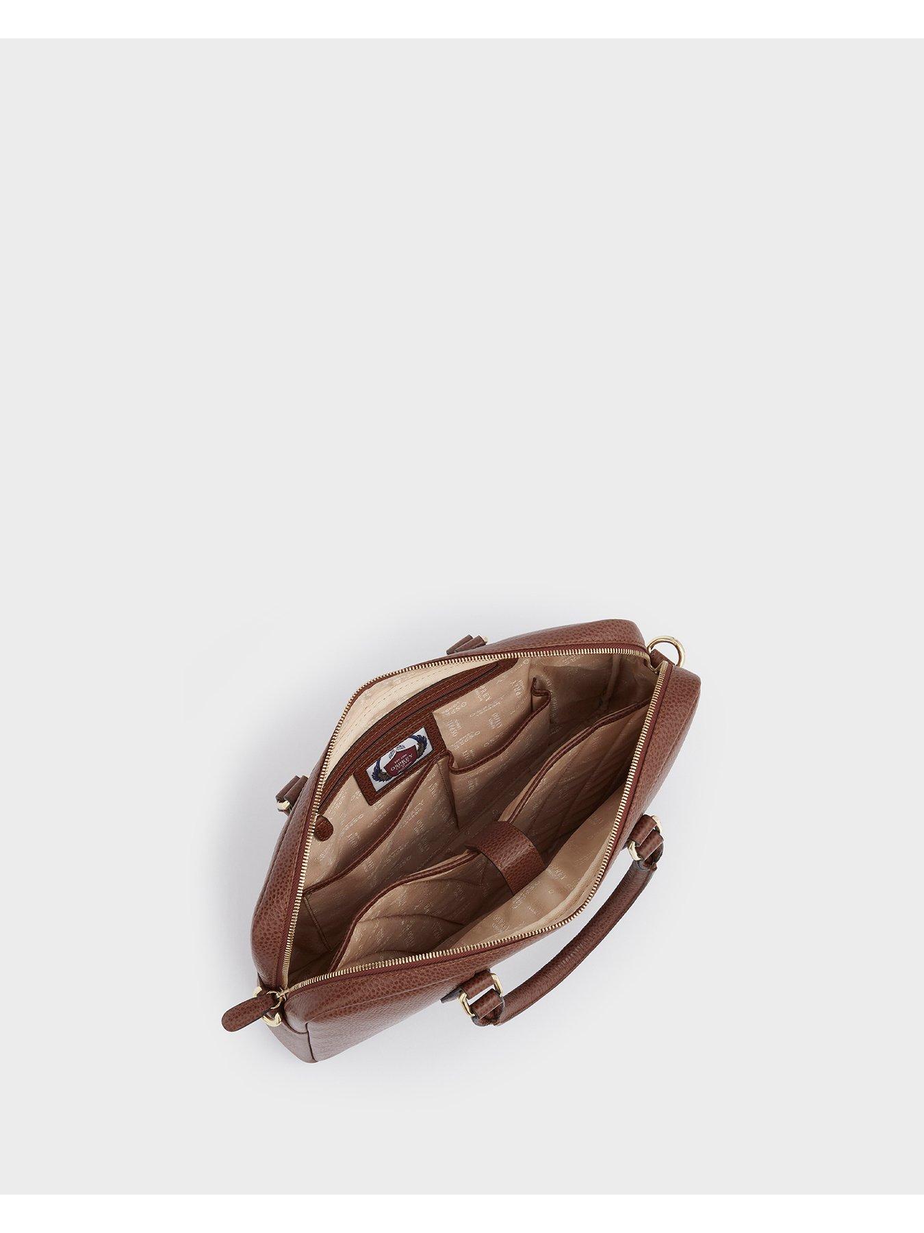 Image 5 of 6 of Osprey London The Adaline Leather Laptop Bag