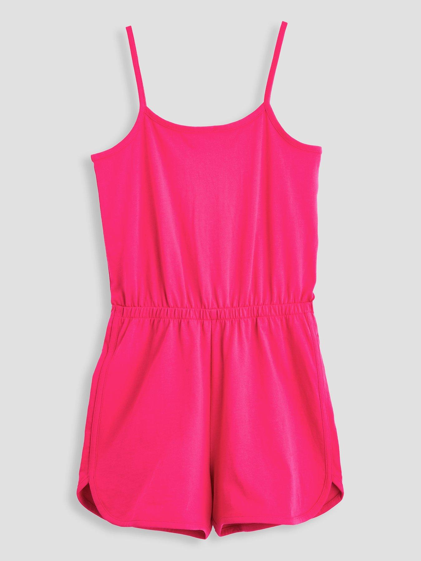 back image of the-very-collection-girls-2-pack-playsuits-multi
