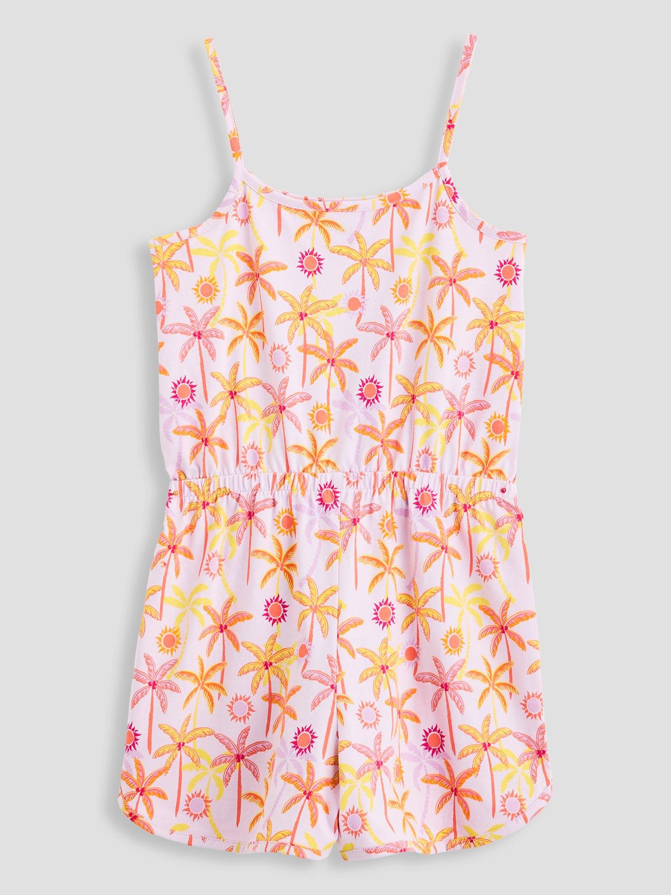  image of the-very-collection-girls-2-pack-playsuits-multi