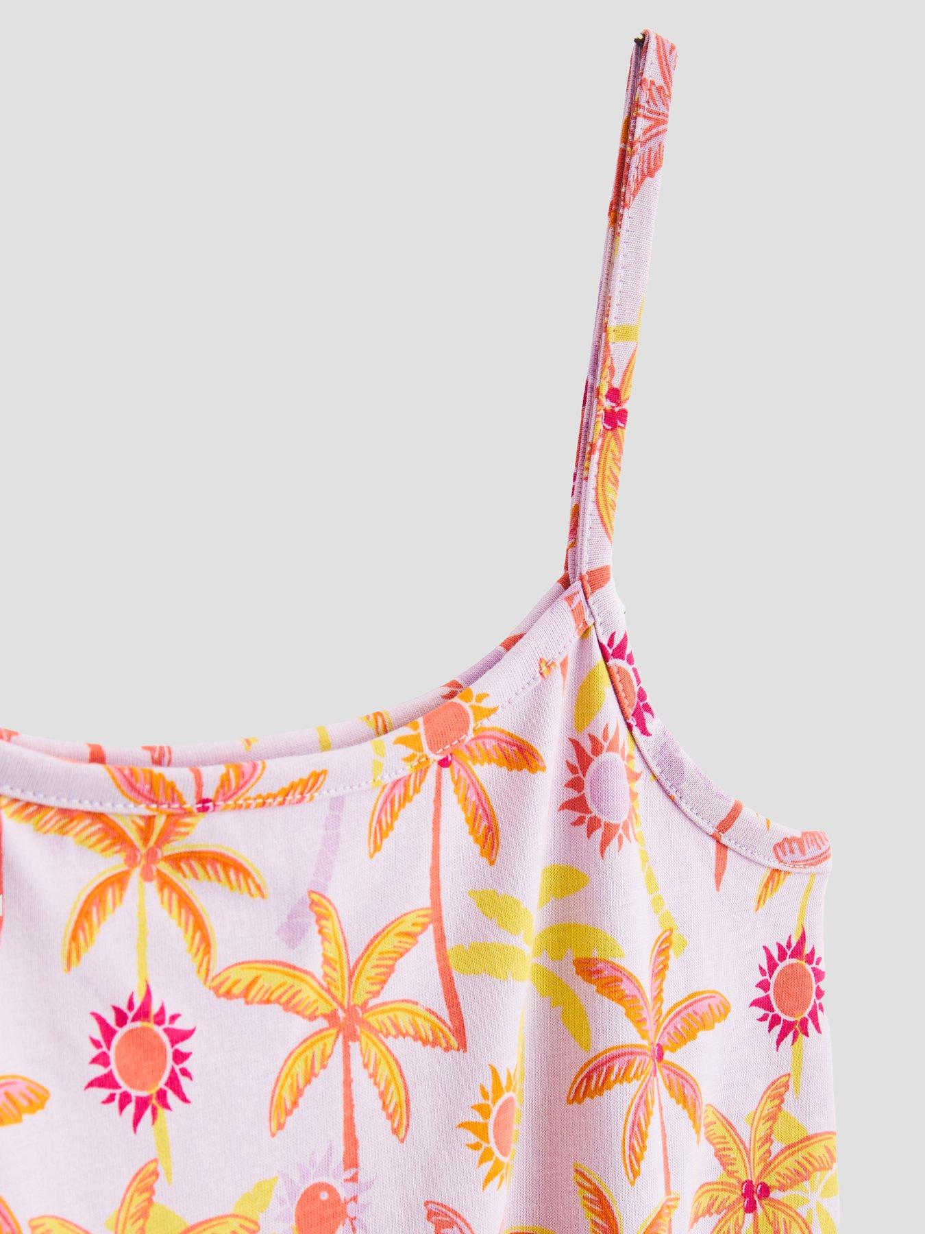 Image 5 of 5 of The Very Collection Girls 2 Pack Playsuits - Multi