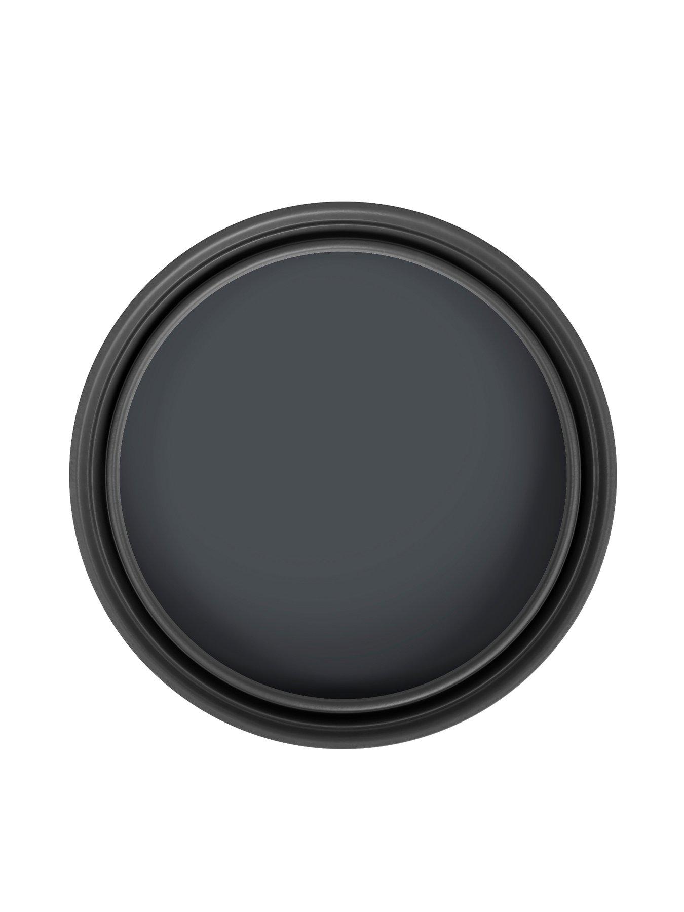 Image 2 of 7 of Ronseal One Coat Everywhere Interior Paint Charcoal Grey Matt 2.5 Litre
