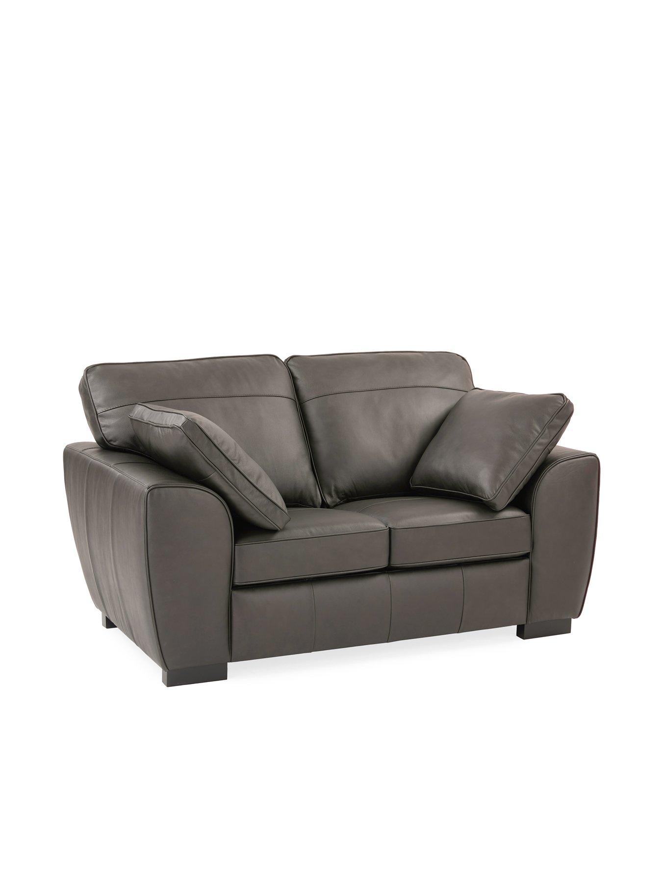 image of the-very-collection-sona-3-2-seater-leather-sofa-set