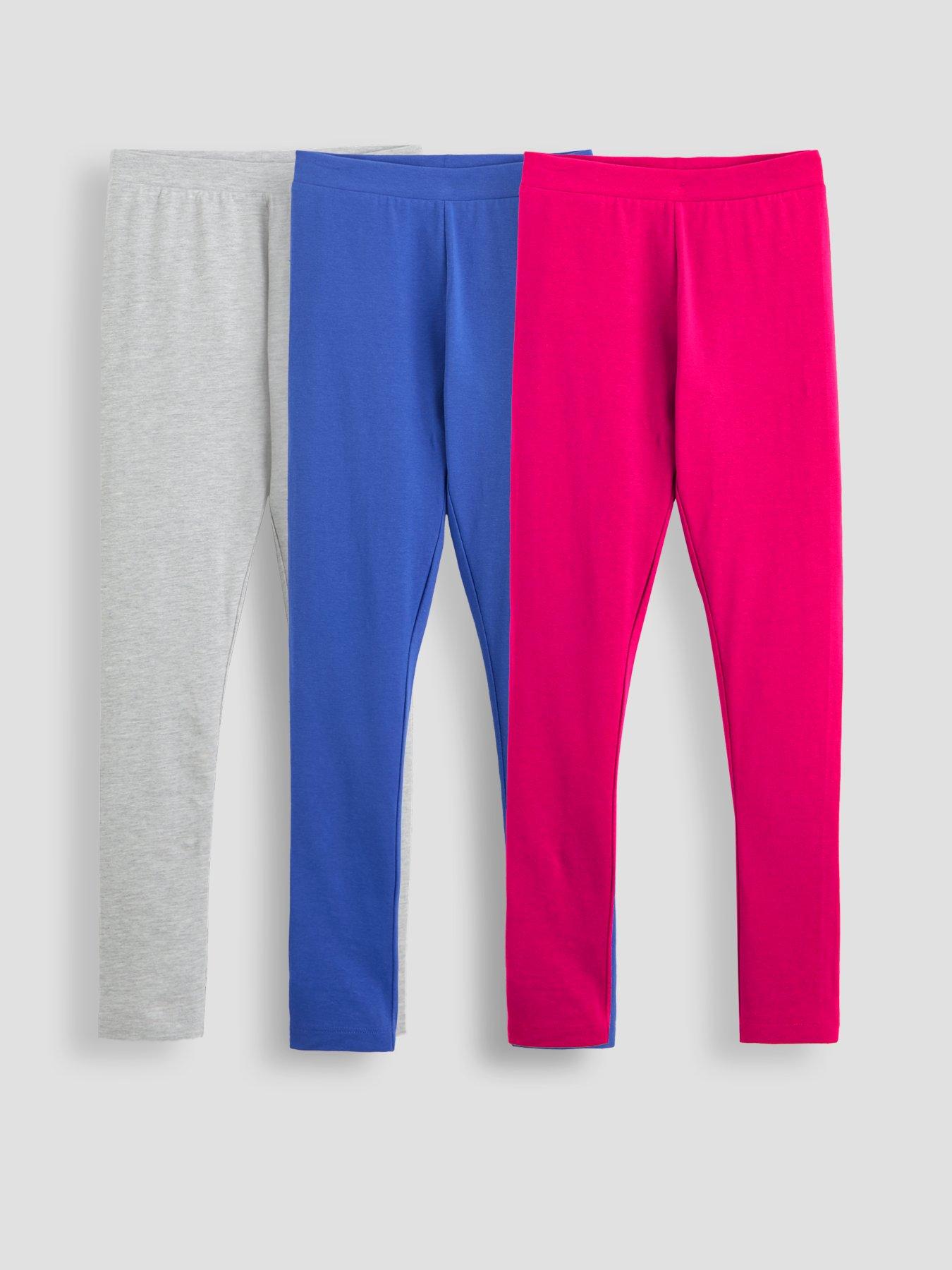 The Very Collection Girls 3 Pack Brights Leggings - Multi