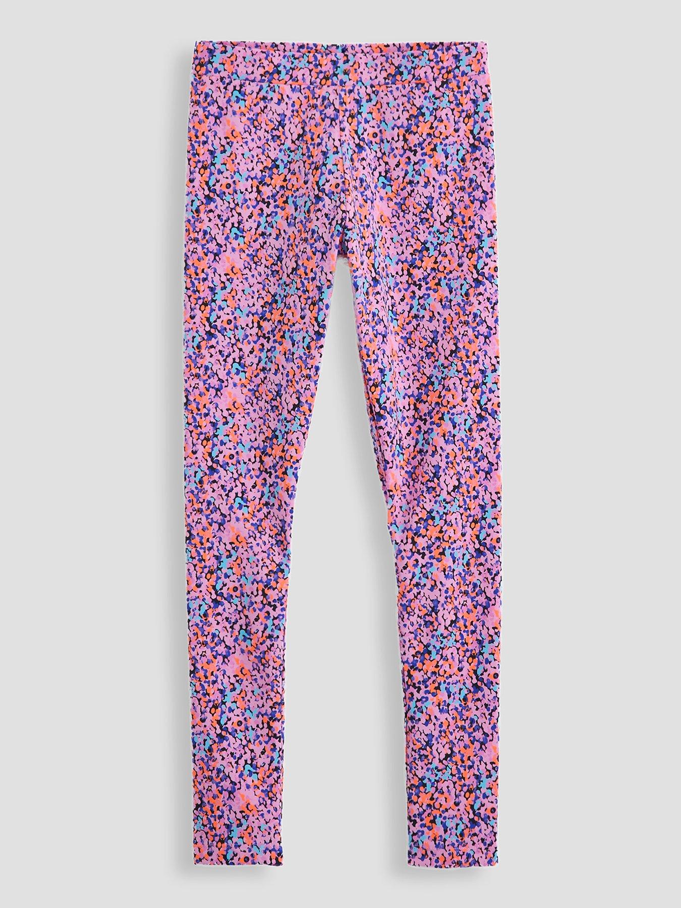 Image 2 of 5 of The Very Collection Girls 3 Pack Leggings (3 - 16 years) - Multi