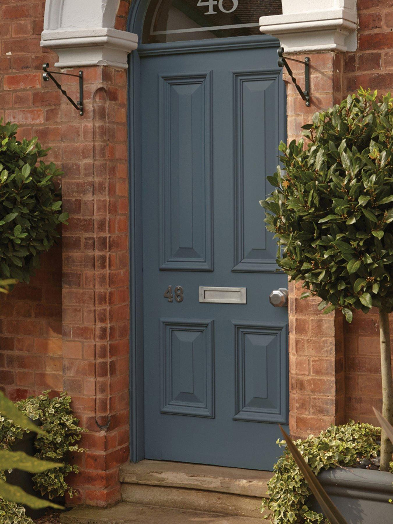  image of ronseal-10-year-weatherproof-wood-paint-grey-satin-750ml