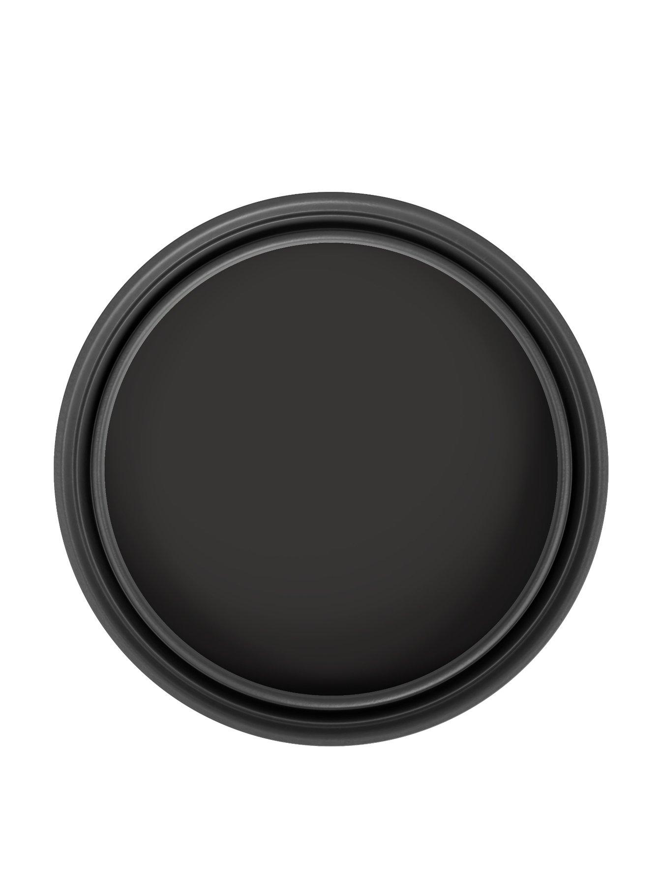  image of ronseal-one-coat-everywhere-interior-paint-black-pepper-matt-25-litre