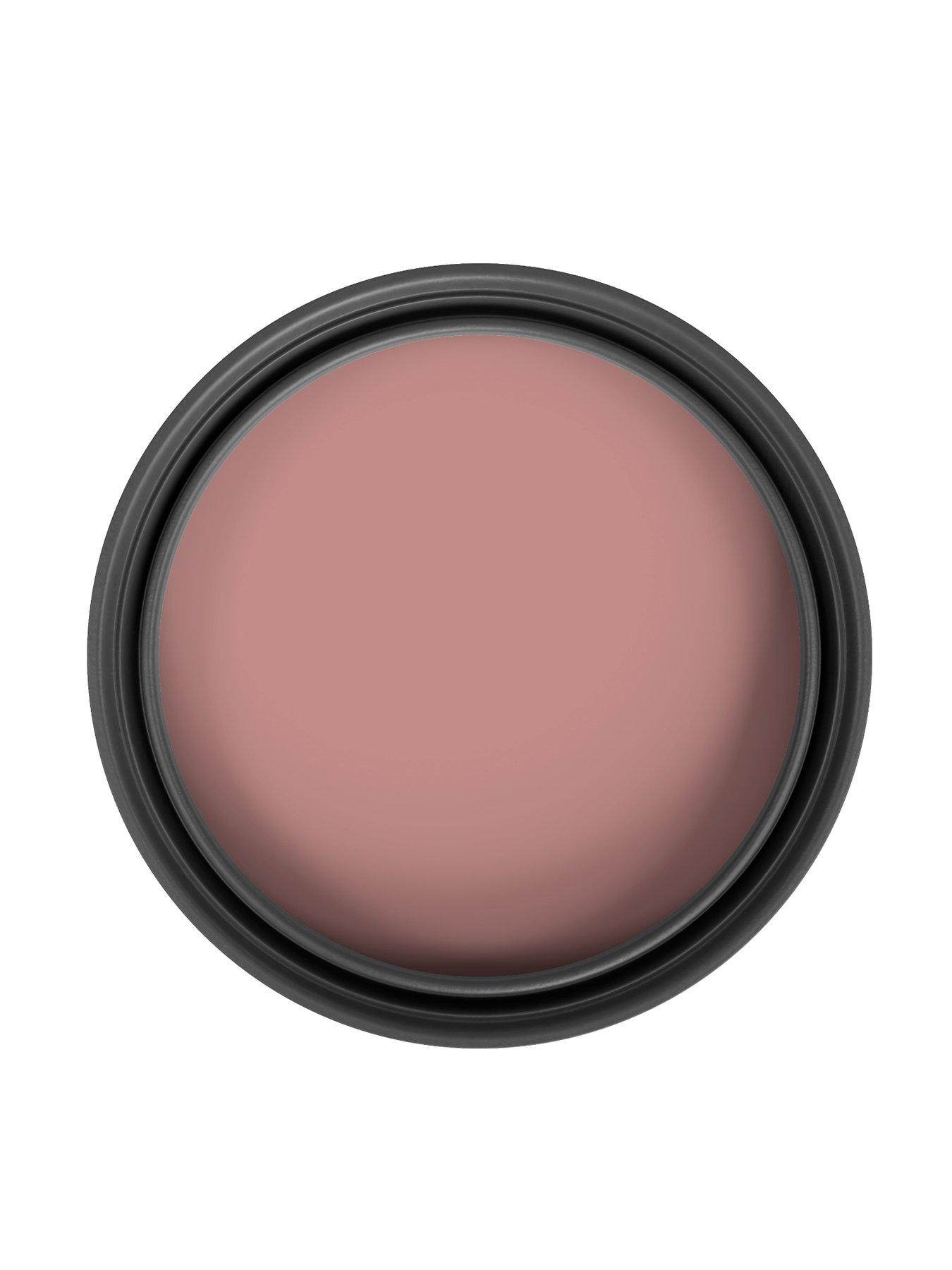  image of ronseal-one-coat-everywhere-interior-paint-hazy-pink-matt-25-litre