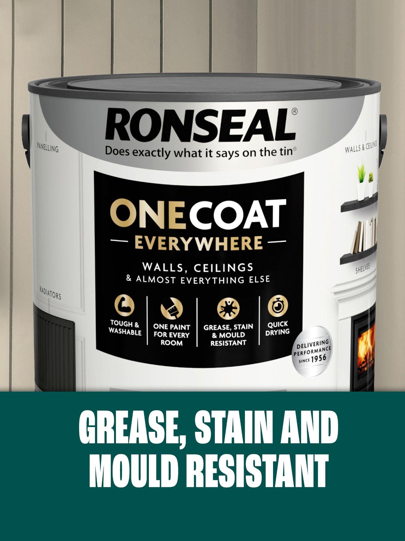  image of ronseal-one-coat-everywhere-interior-paint-linen-matt-25-litre