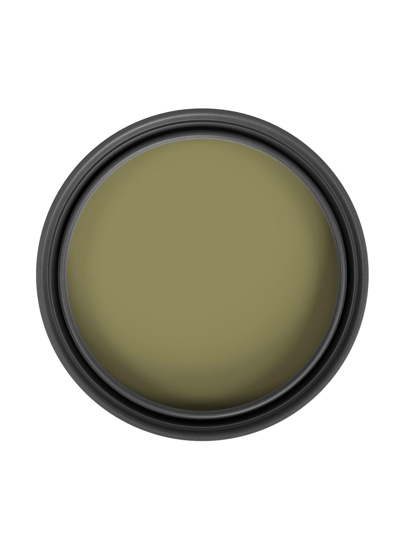  image of ronseal-one-coat-everywhere-interior-paint-olive-matt-25-litre