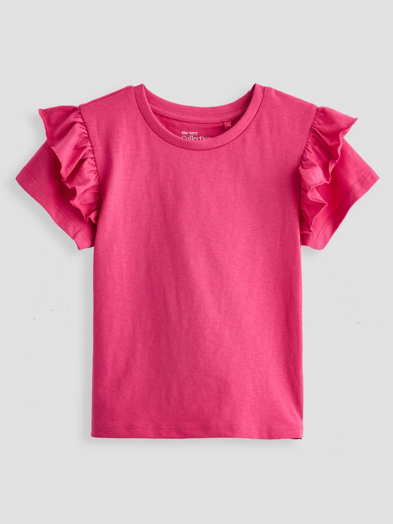 Image 2 of 5 of The Very Collection Girls 5 Pack T-Shirts - Multi