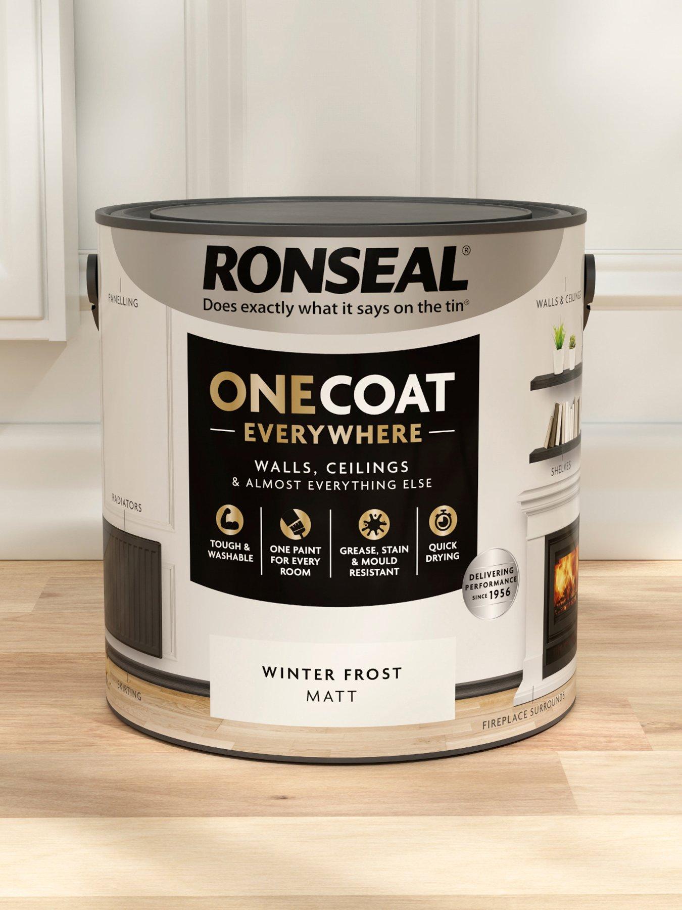  image of ronseal-one-coat-everywhere-interior-winter-frost-matt-25-litre