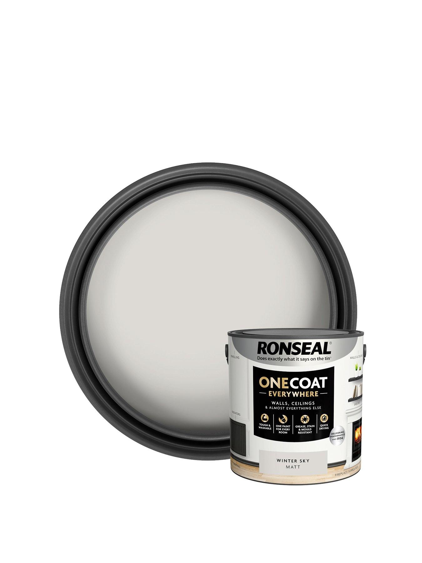 Ronseal One Coat Everywhere Interior Winter Sky Matt 2.5 Litre