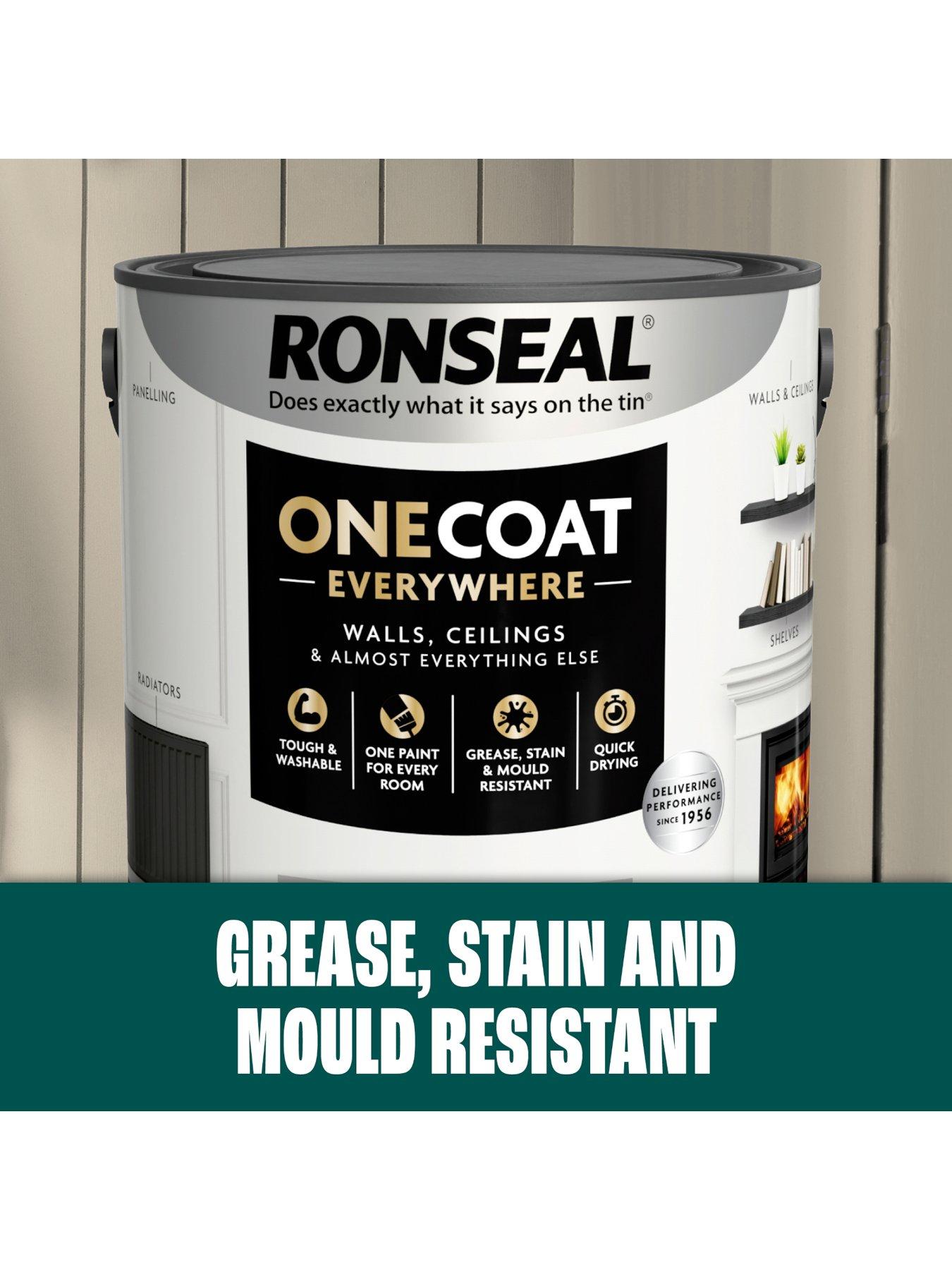 Image 4 of 6 of Ronseal One Coat Everywhere Interior Winter Sky Matt 2.5 Litre