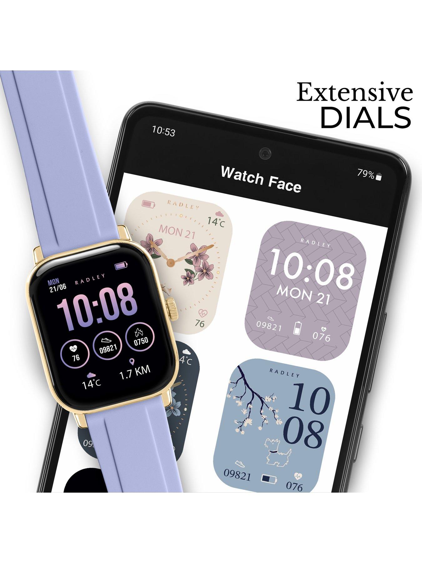 Image 3 of 6 of Radley Series 56 Utility Silicone Strap Smartwatch - TFT/Calling
