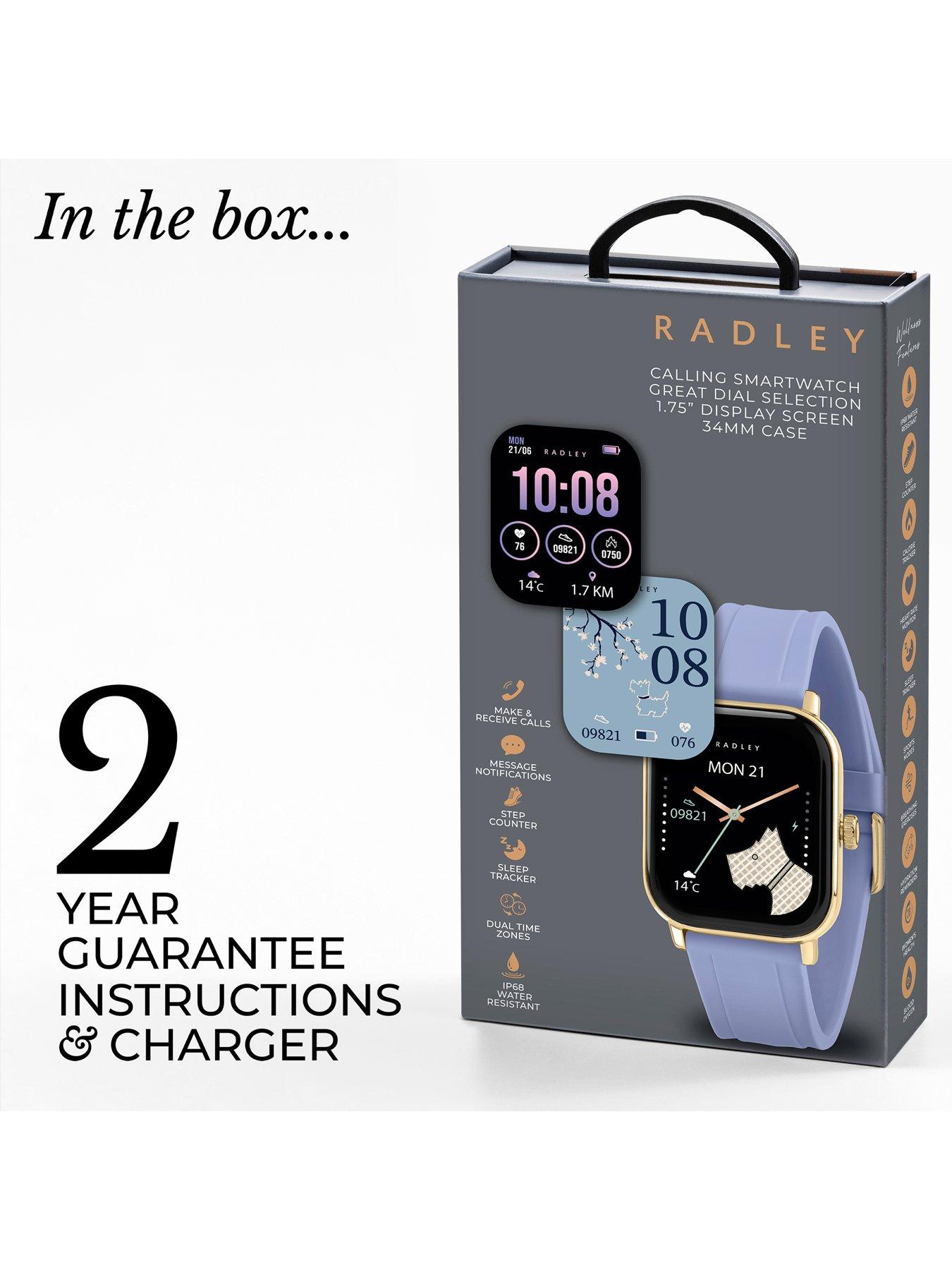 Image 5 of 6 of Radley Series 56 Utility Silicone Strap Smartwatch - TFT/Calling