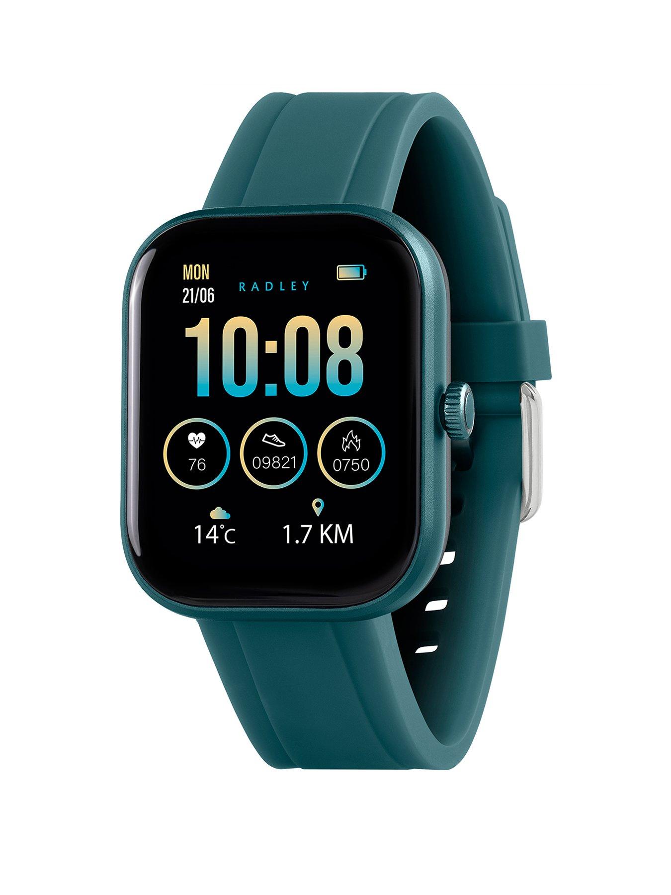 Radley RADLEY SERIES 55 STONE AND TEAL SILICONE STRAP SMARTWATCH TFT/CALLING