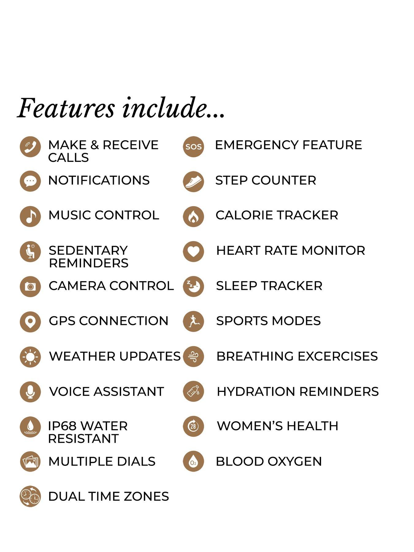  image of radley-series-55-stone-and-teal-silicone-strap-smartwatch-tftcalling