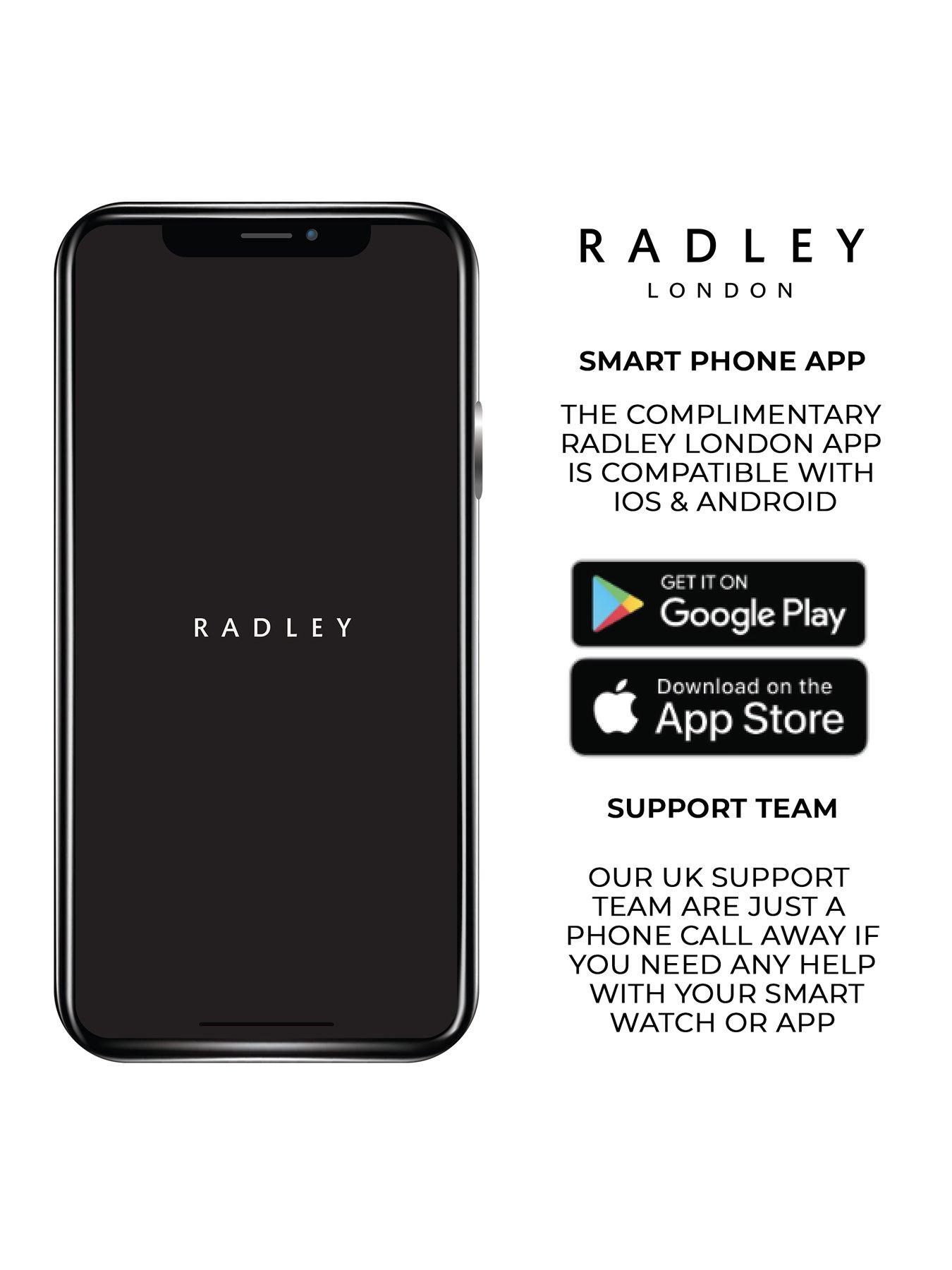 Image 6 of 6 of Radley Series 56 Cobweb Leather Silicone Strap Smartwatch - TFT/Calling