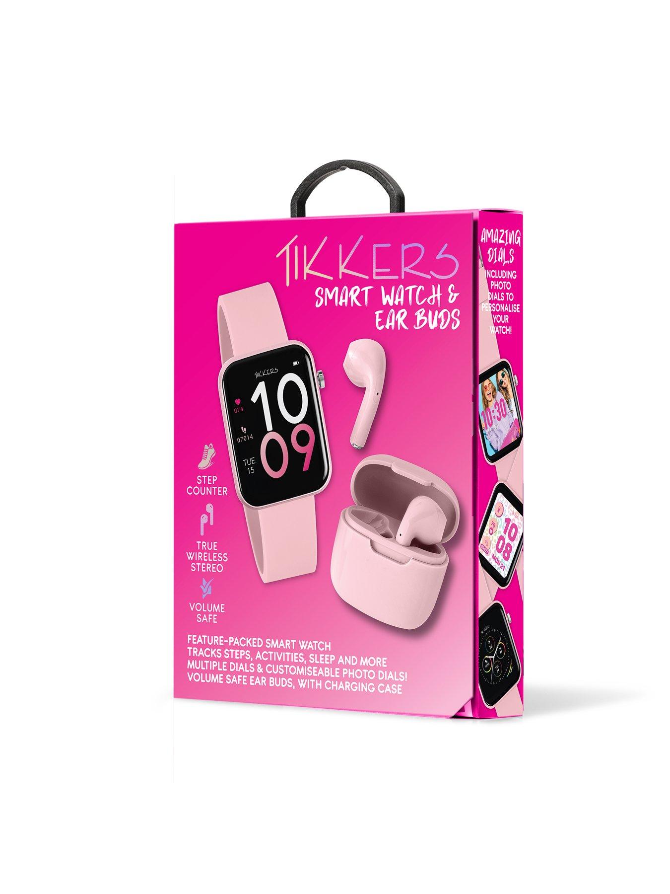 Image 6 of 6 of Tikkers Pink Sili strap and TWS set