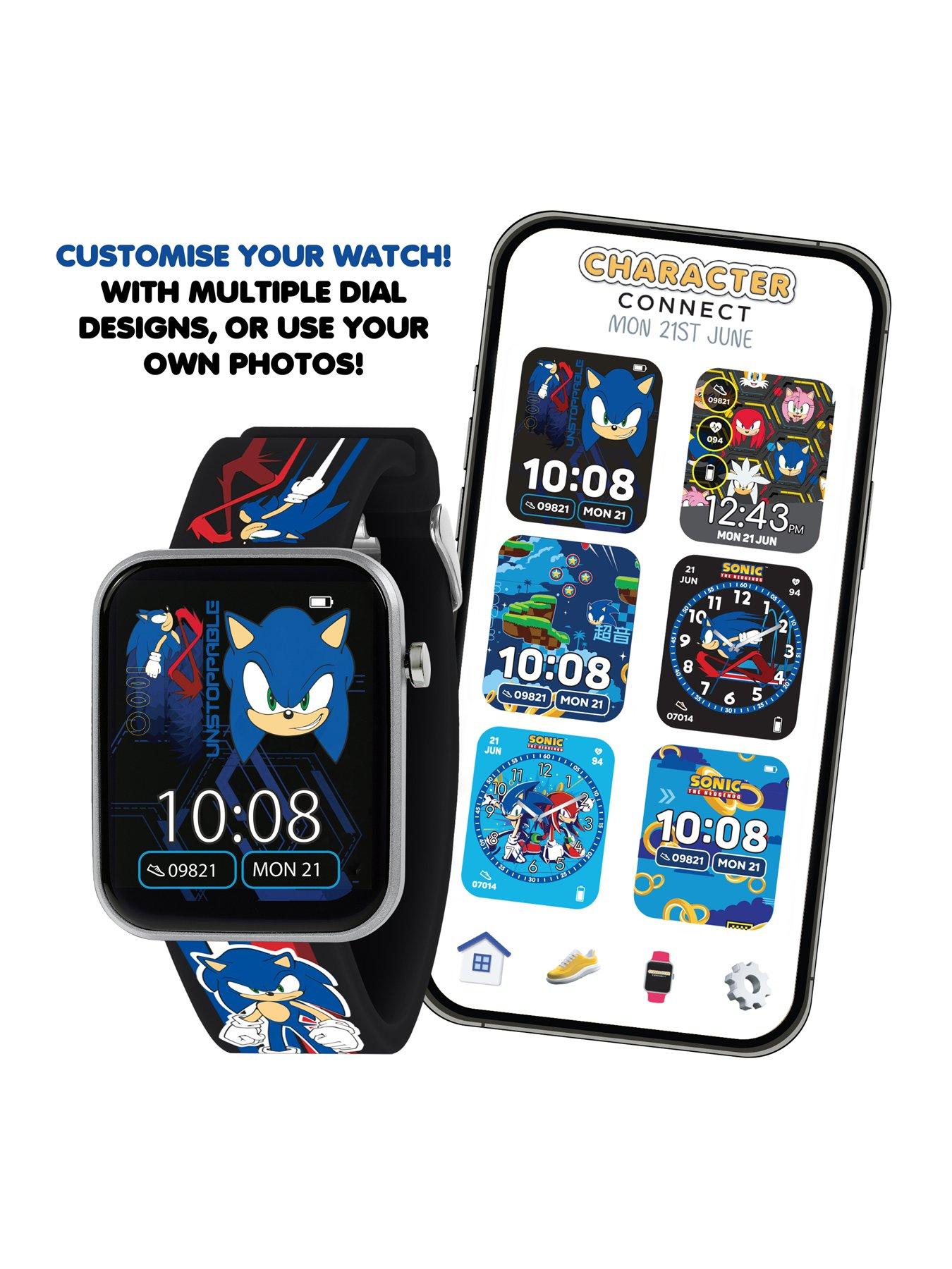  image of sonic-printed-strap-smart-watch